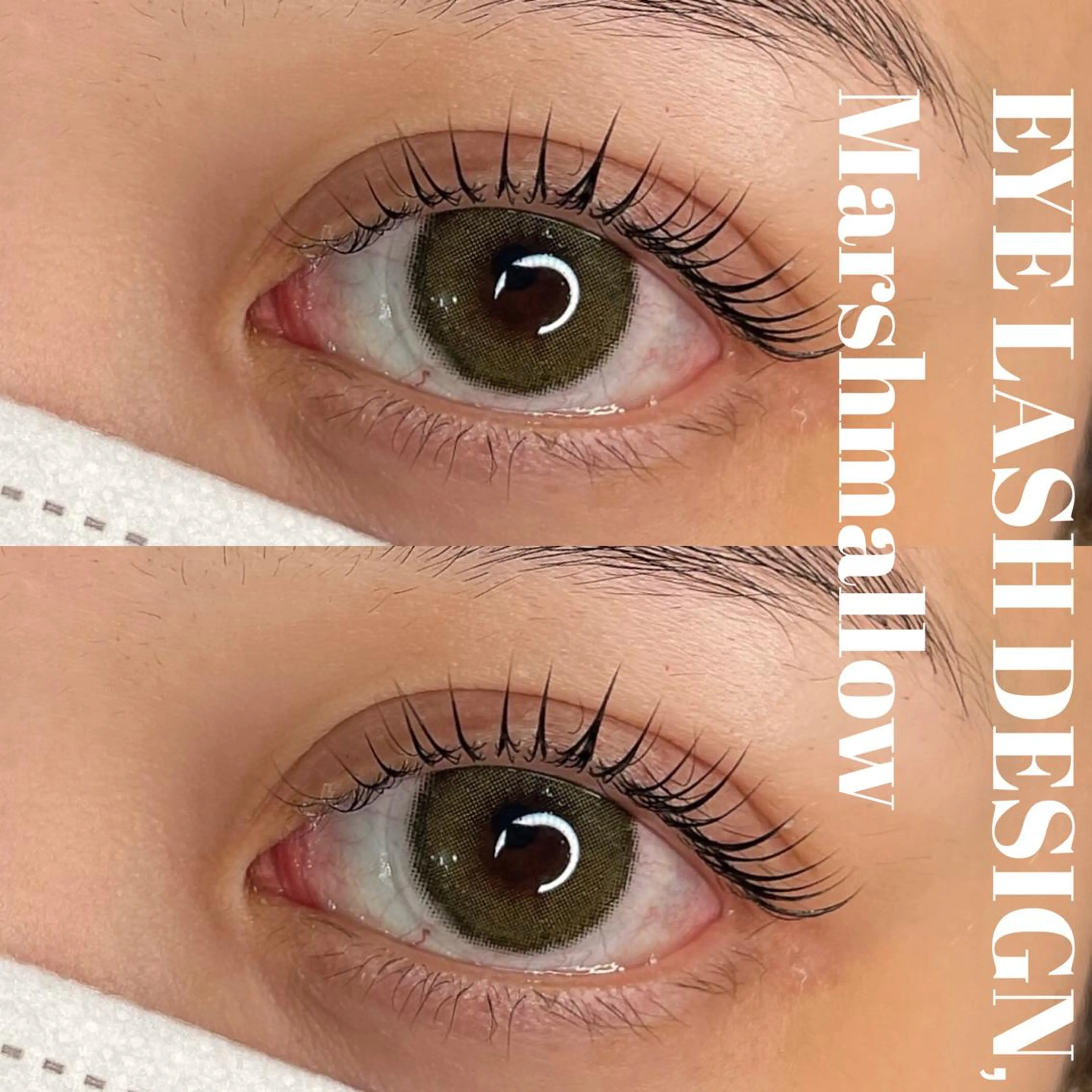 マツエク・マツパ マツパ ANDO HIKARIのマツエク・マツパデザイン