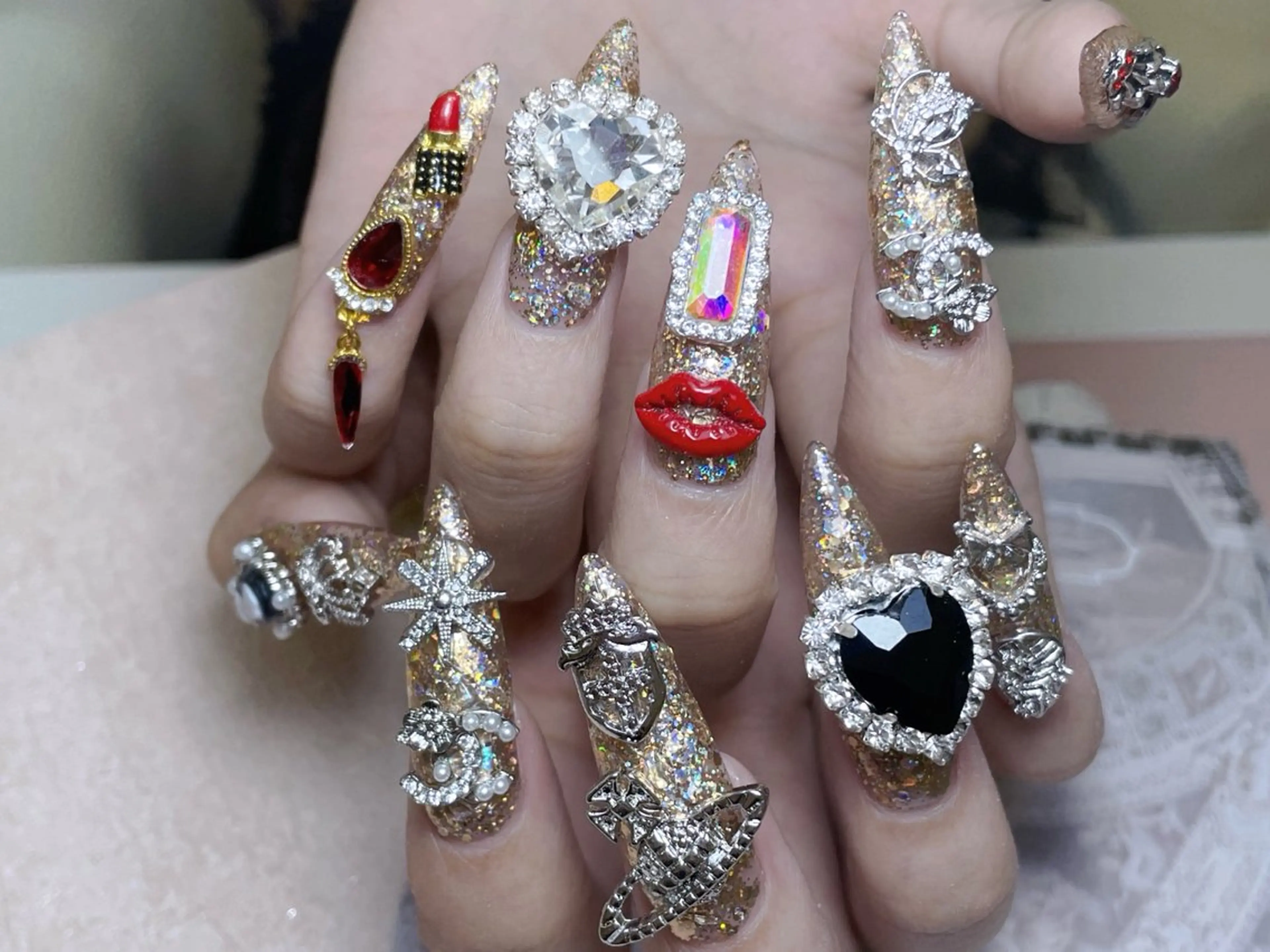 ネイル ハンドネイル princess👑 木戸　唯のネイルデザイン