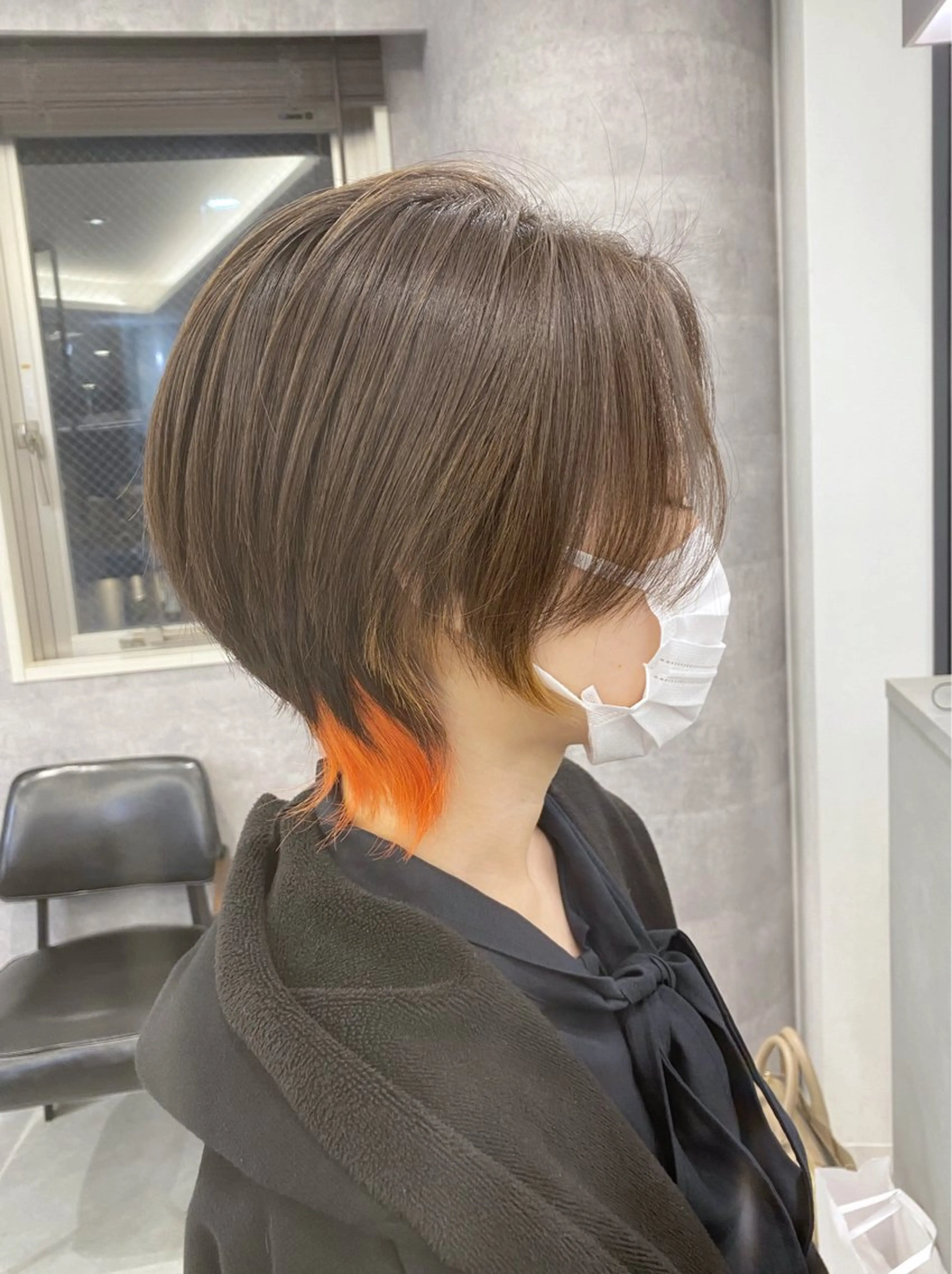 ショート ♡似合わせハイトーン ♡maiのヘアスタイル