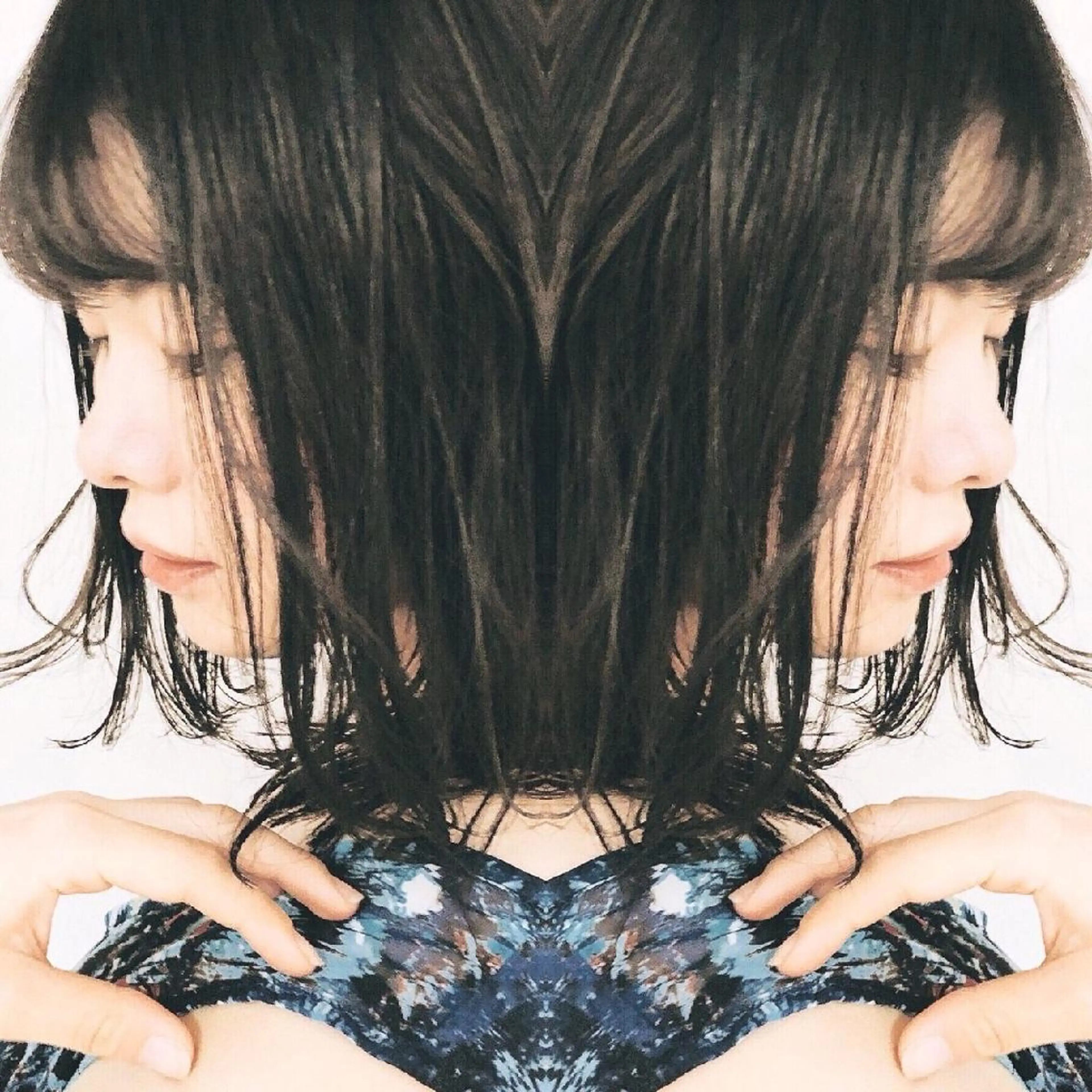 ミディアム カラー 金曽 (天方) 美子のヘアスタイル