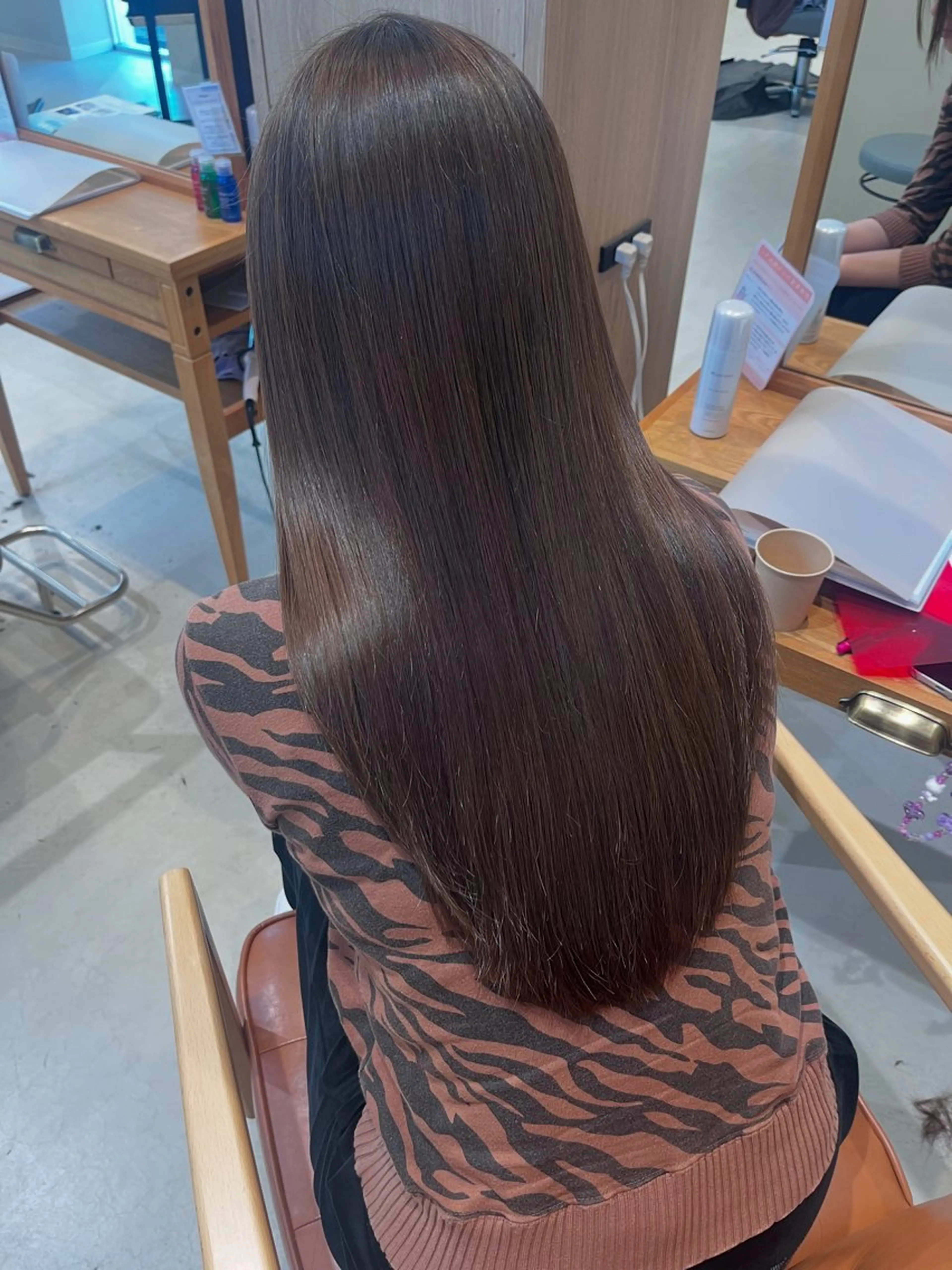 ロング カラー ブラウンカラー カット ヘアカラー トリートメント 透明感カラー🫧🌈 似合わせカット✂︎のヘアスタイル