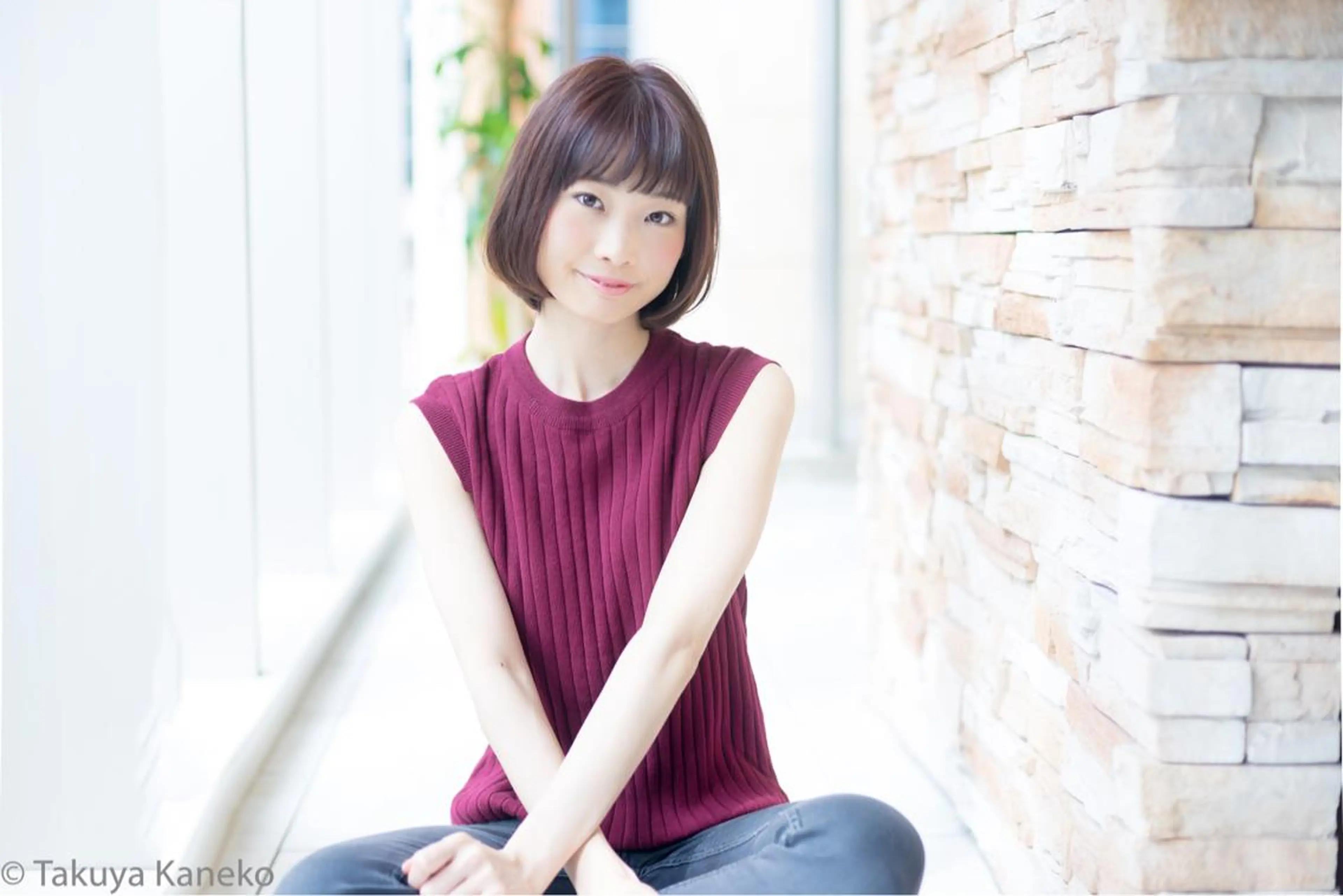 ショート カラー パーマ アッシュ 黒髪 グレージュ イルミナカラー ボブ TAKU　小顔カット 大人女性💇専門のヘアスタイル