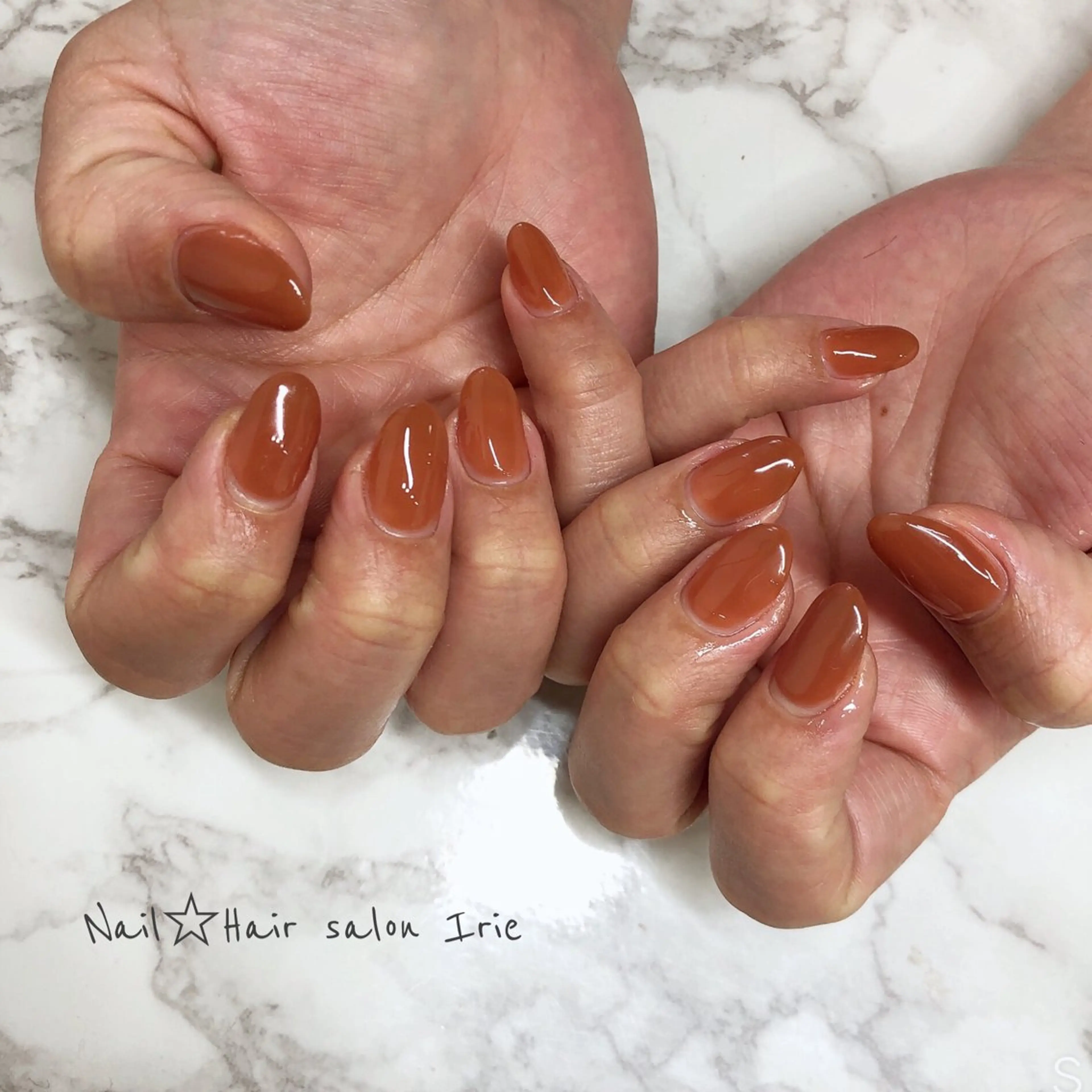 ネイル ハンドネイル ハンドケア Hair salon Irie所属・與儀 知佳のネイルデザイン