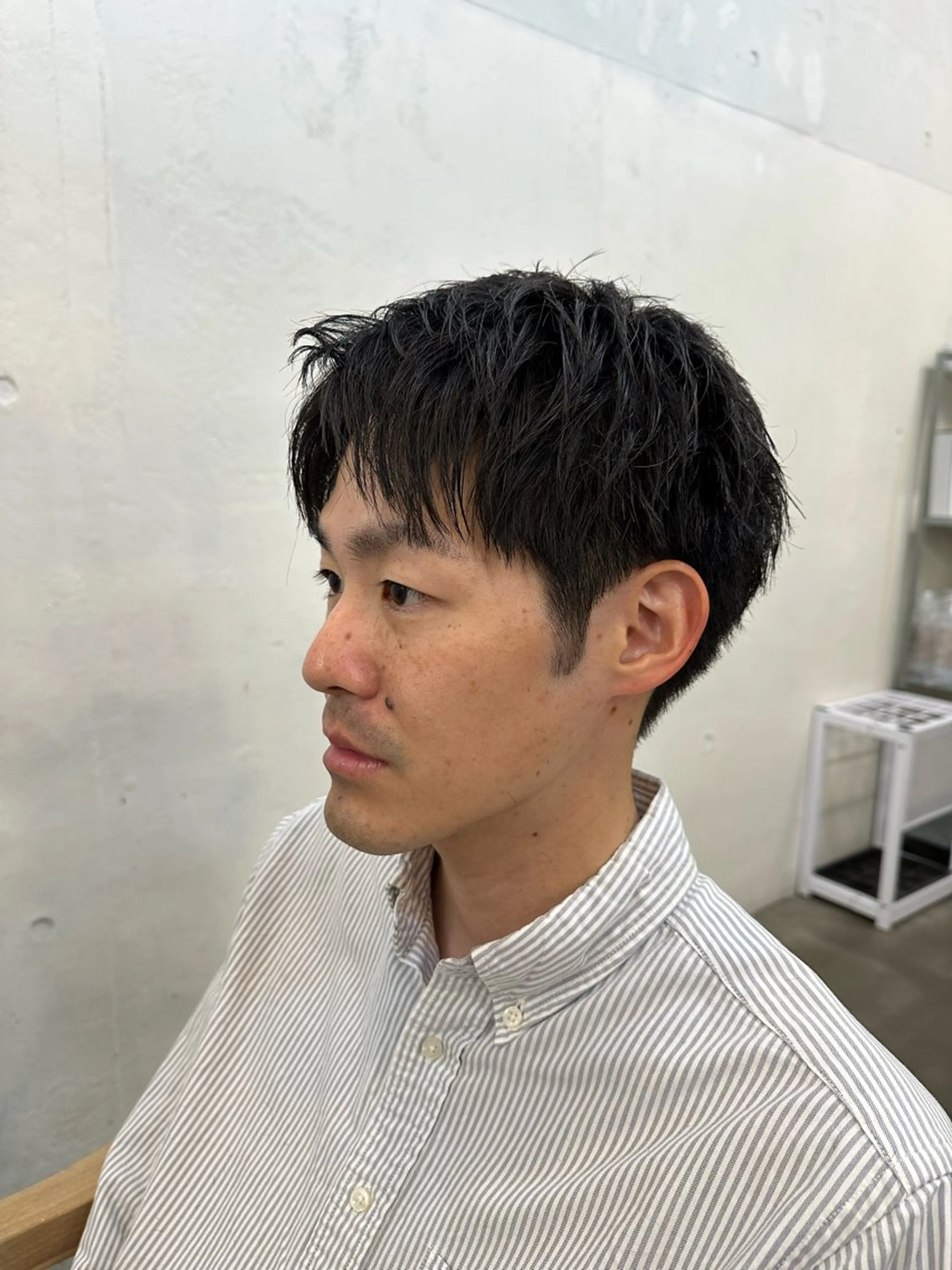 ショート メンズ 横浜/メンズ特化/ Farbe/田中颯斗のヘアスタイル