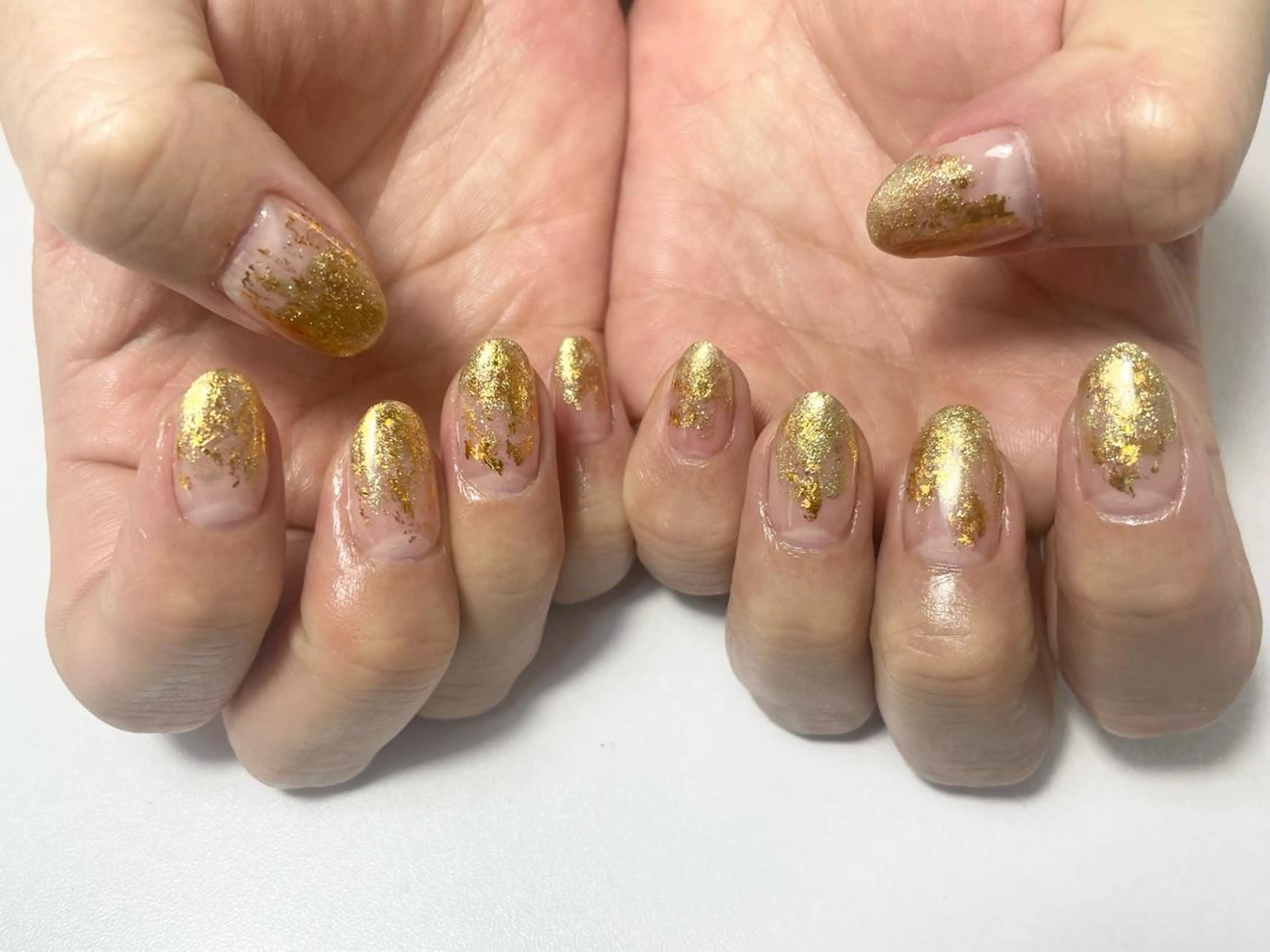 ネイル クリアネイル ニュアンスネイル Ｏ. HARUKAのネイルデザイン