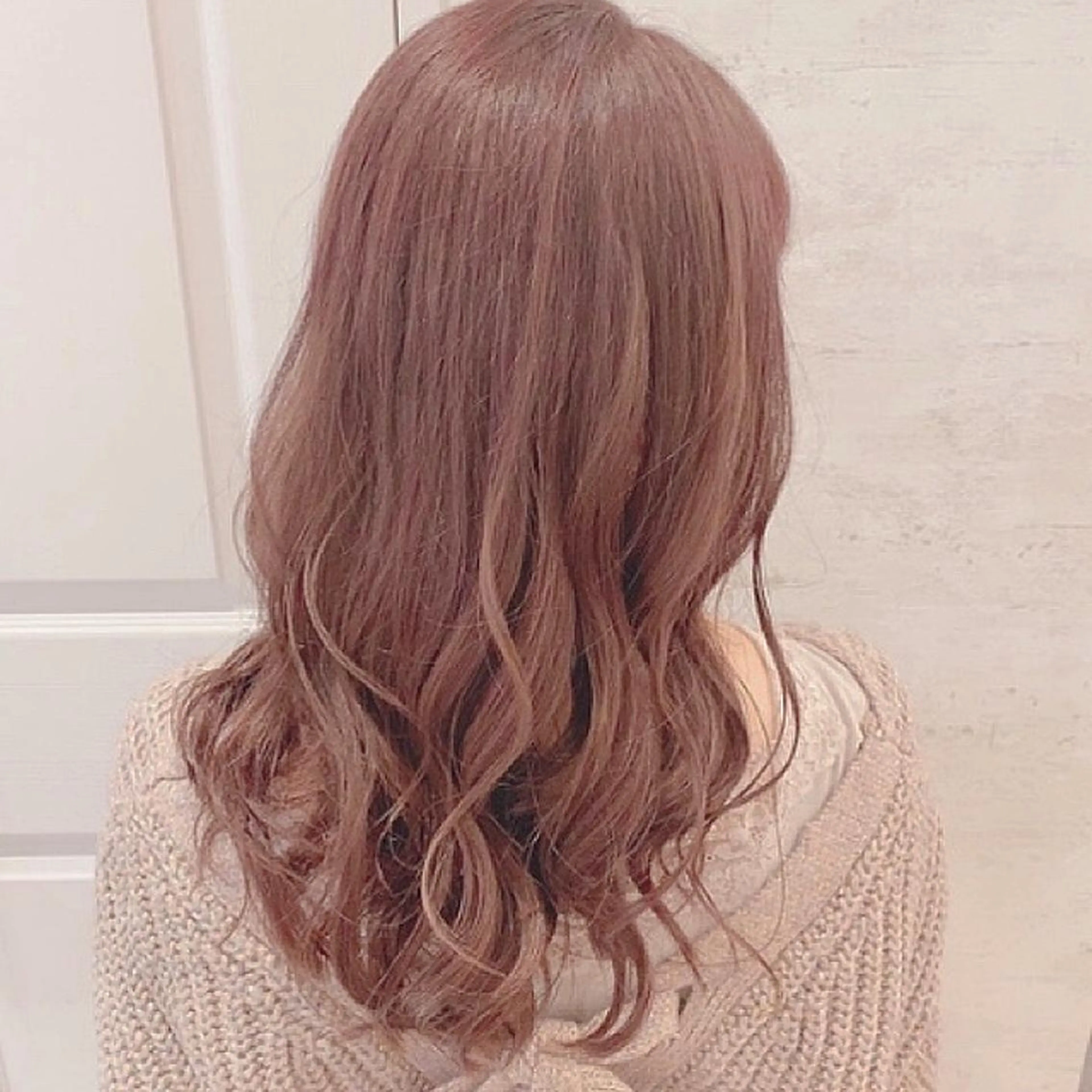 セミロング カラー 韓国風ヘア✻透明感 カラー✻yukaのヘアスタイル