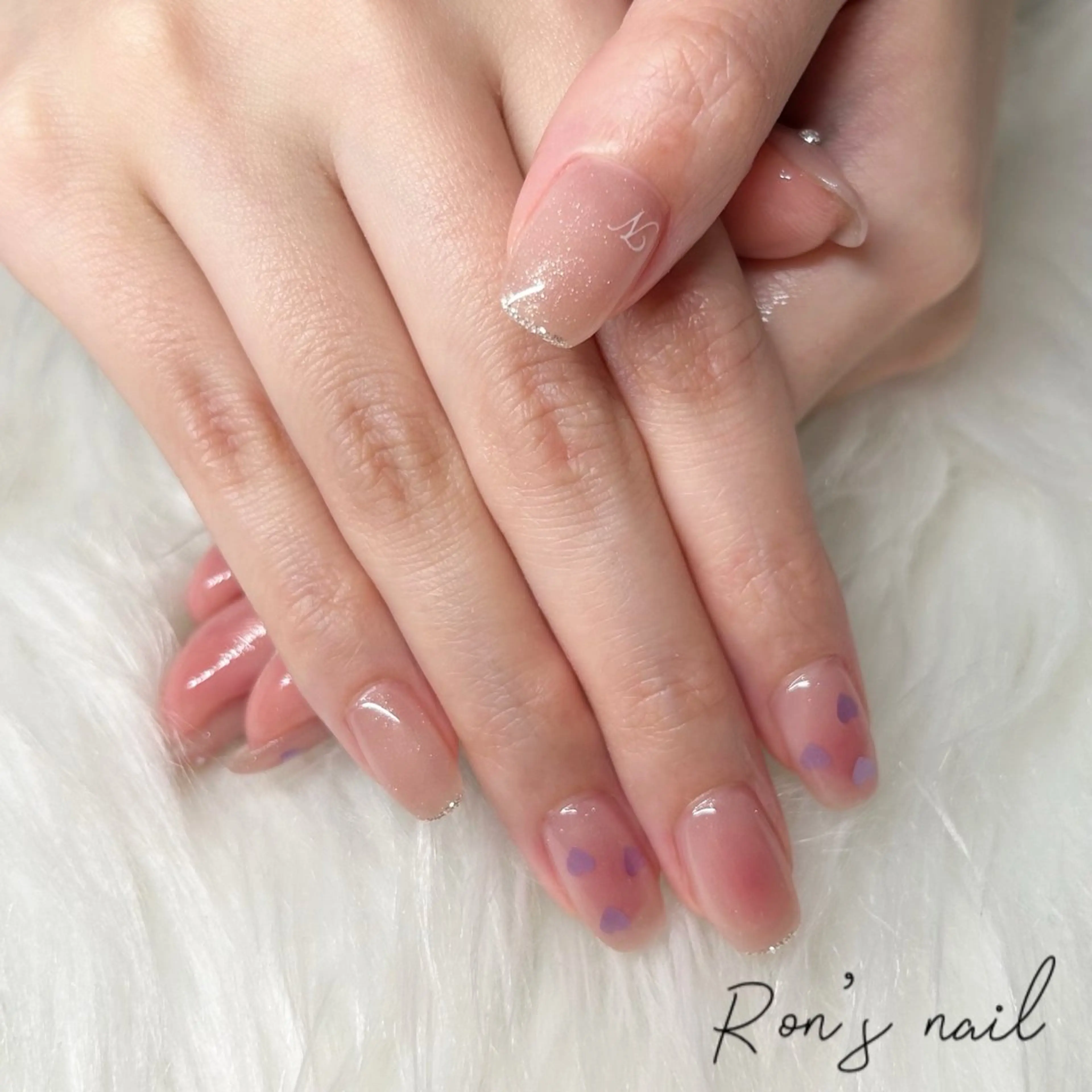 ネイル Ron's nail 笹岡のネイルデザイン