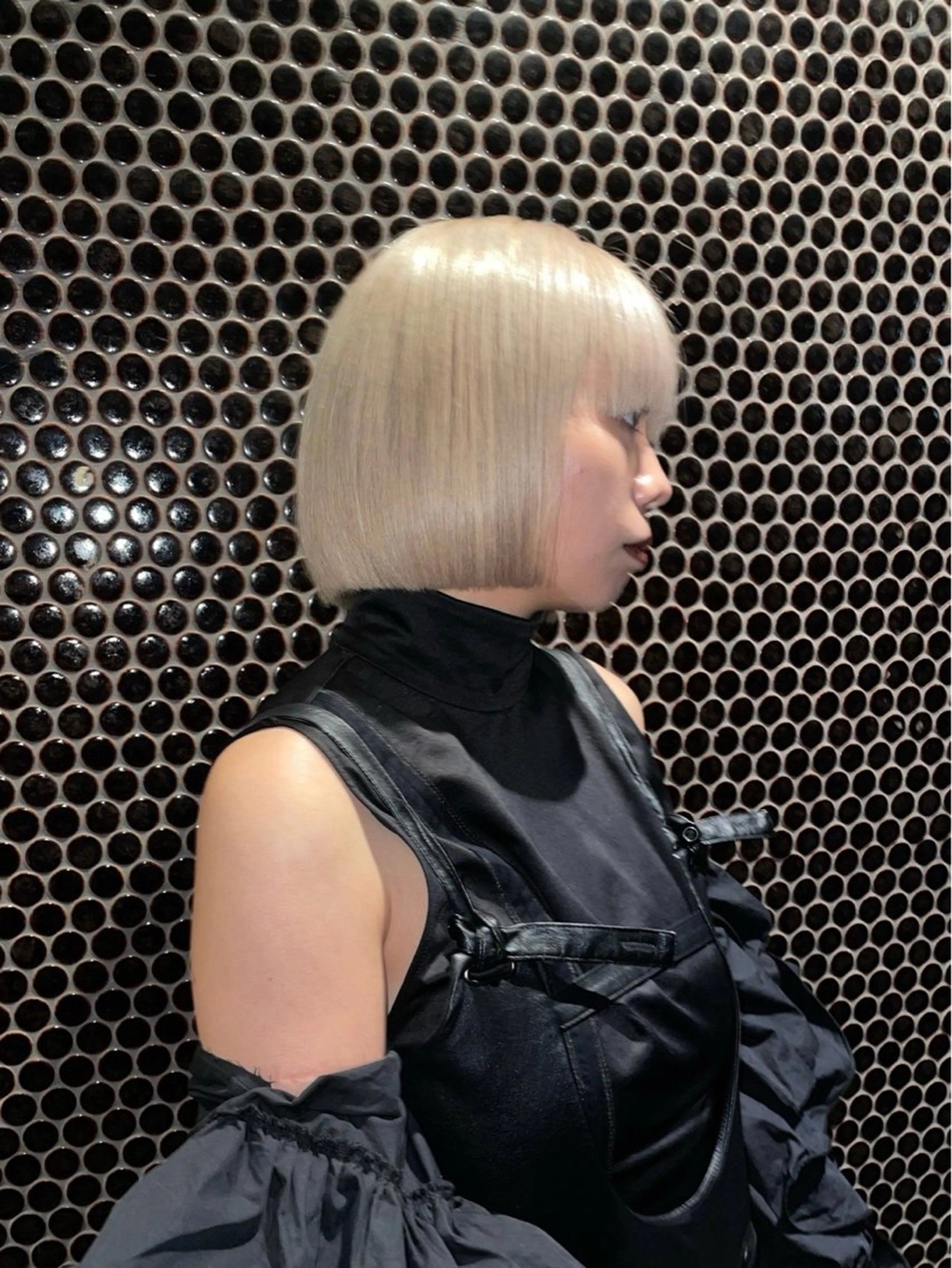 ショート カラー Akari暖色カラー /レイヤーカットのヘアスタイル