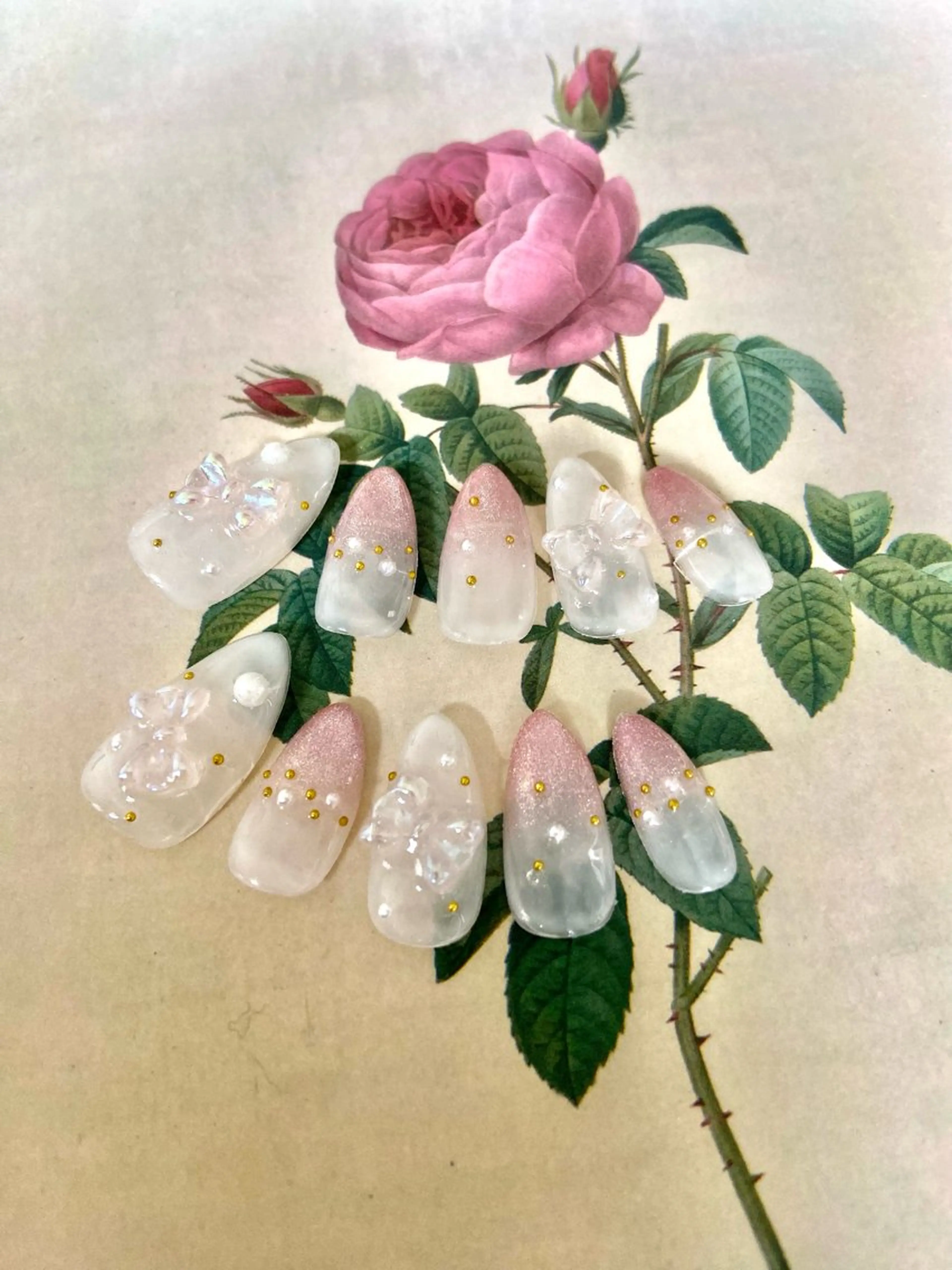 ネイル ネイルチップ 前田 りかのネイルデザイン