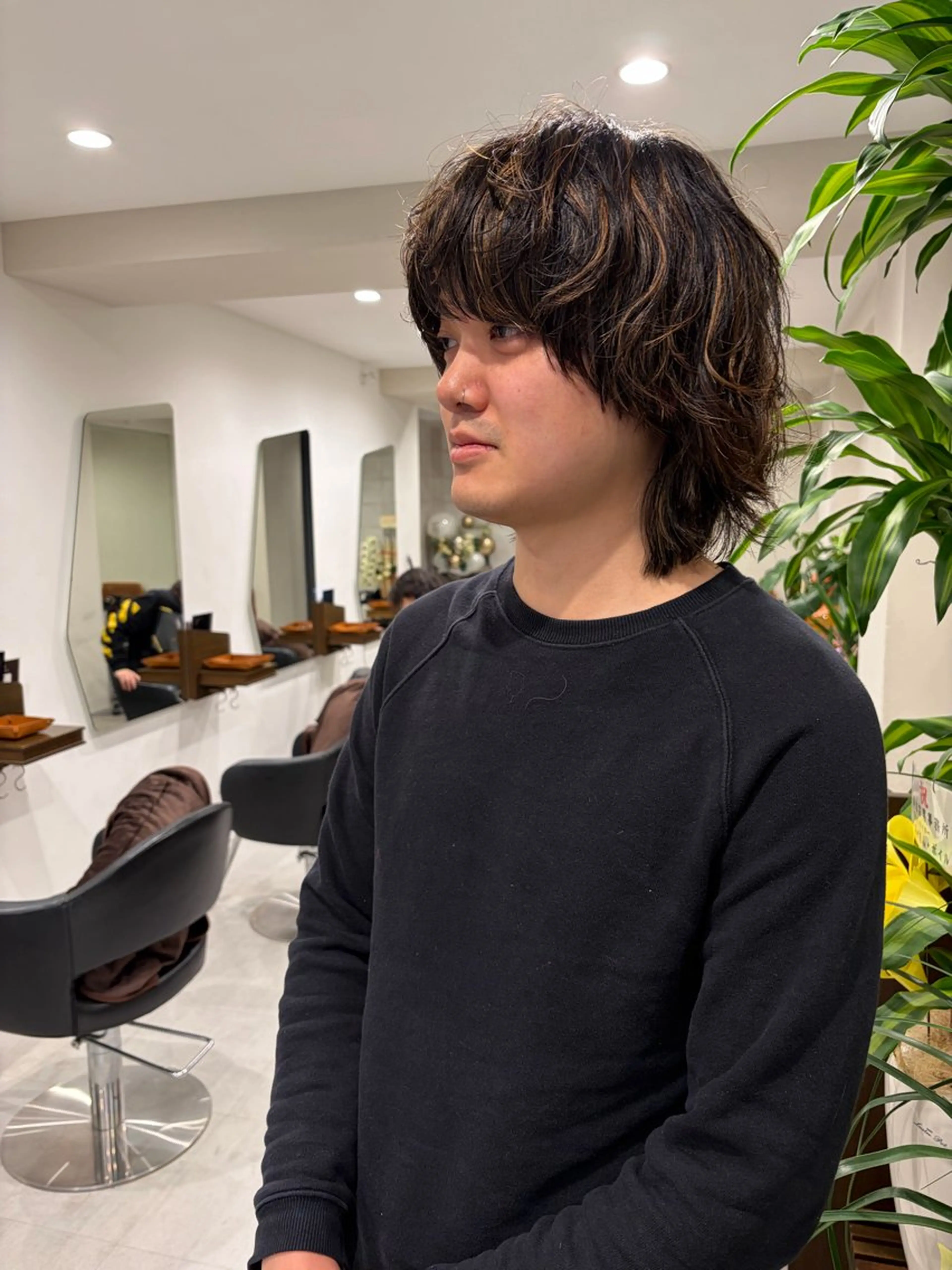メンズハイライトの写真
