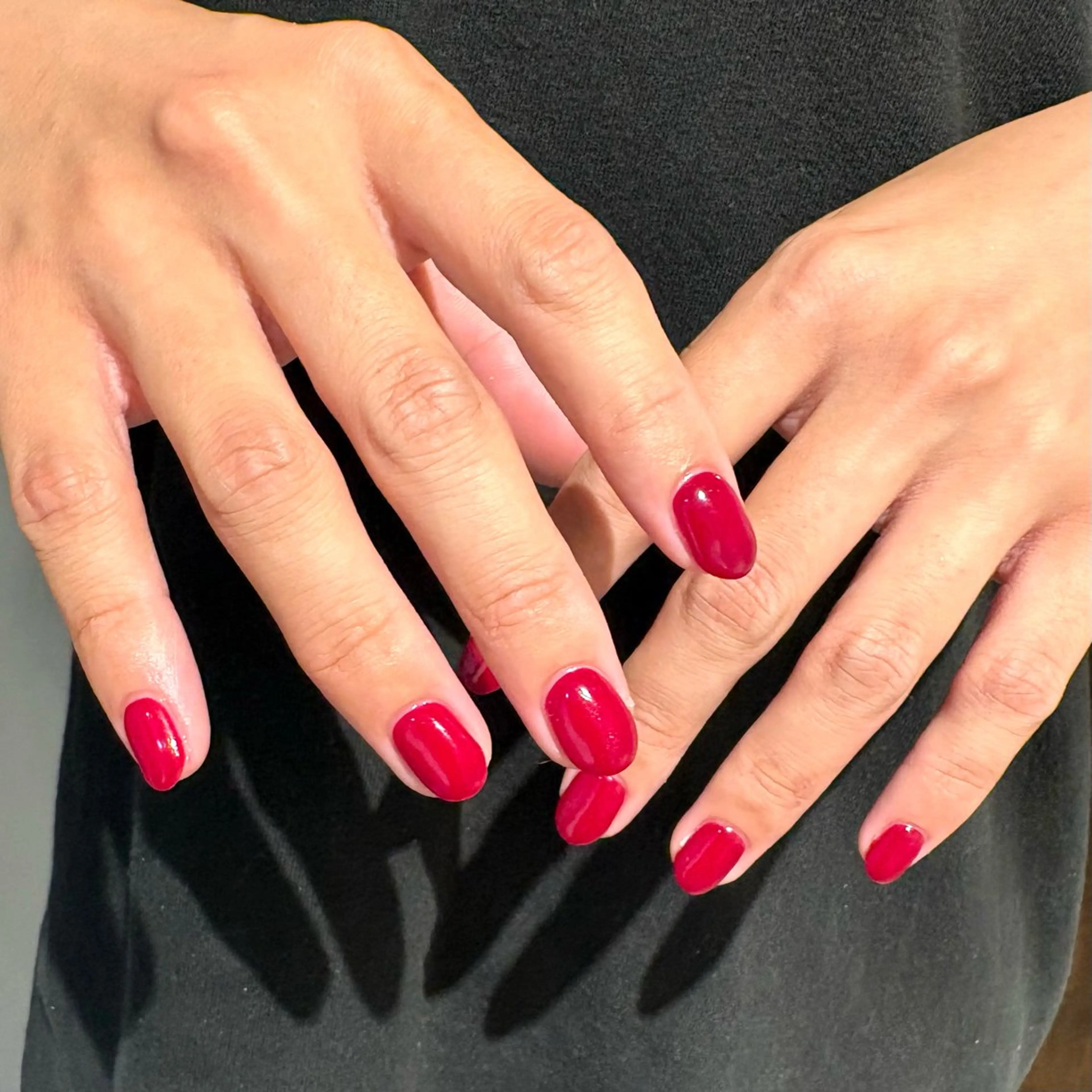 ネイル ワンカラーネイル ハンドネイル HAILEY nail saronのネイルデザイン