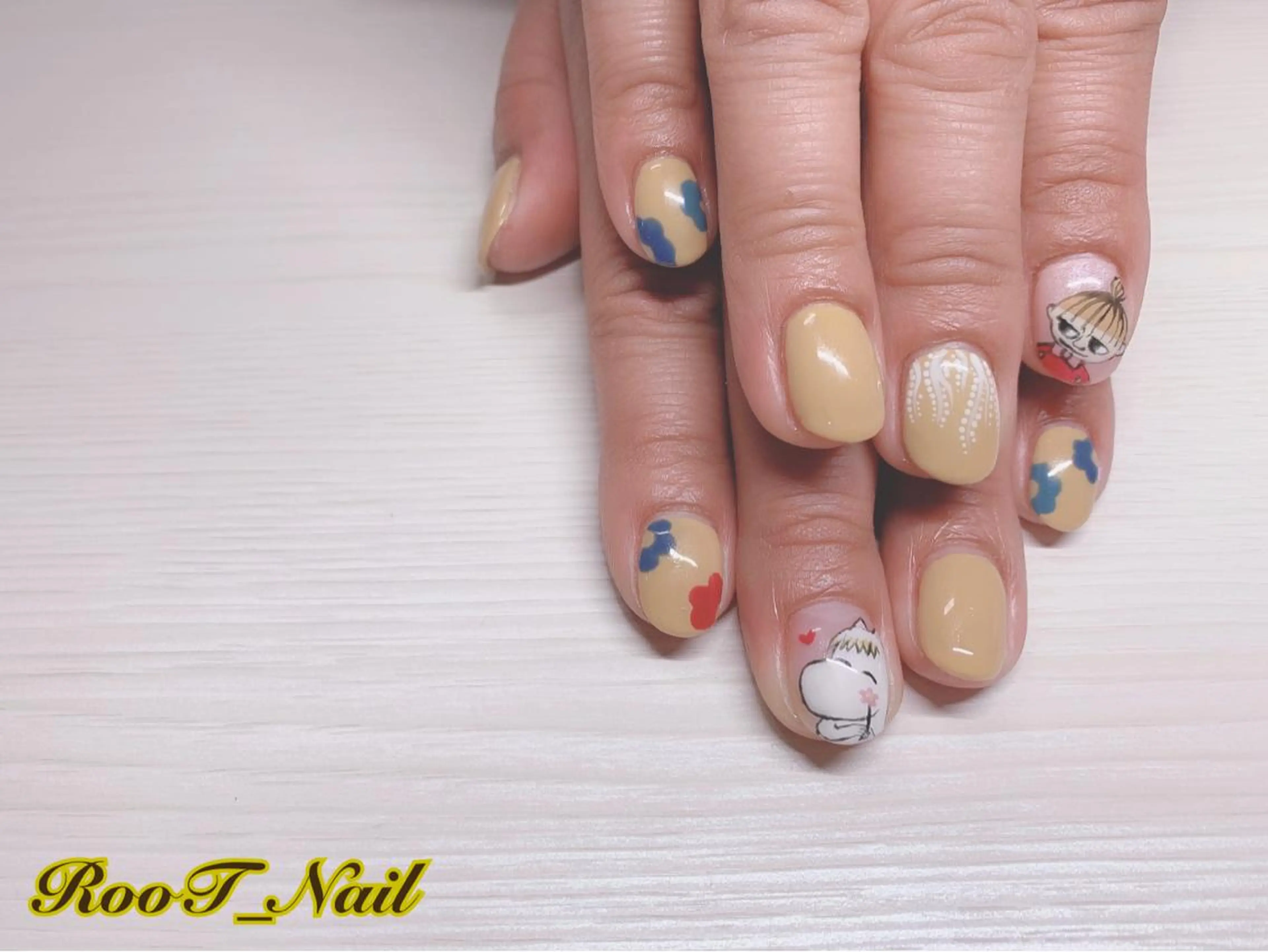 メンズ ネイル ハンドネイル RooT Nailのネイルデザイン