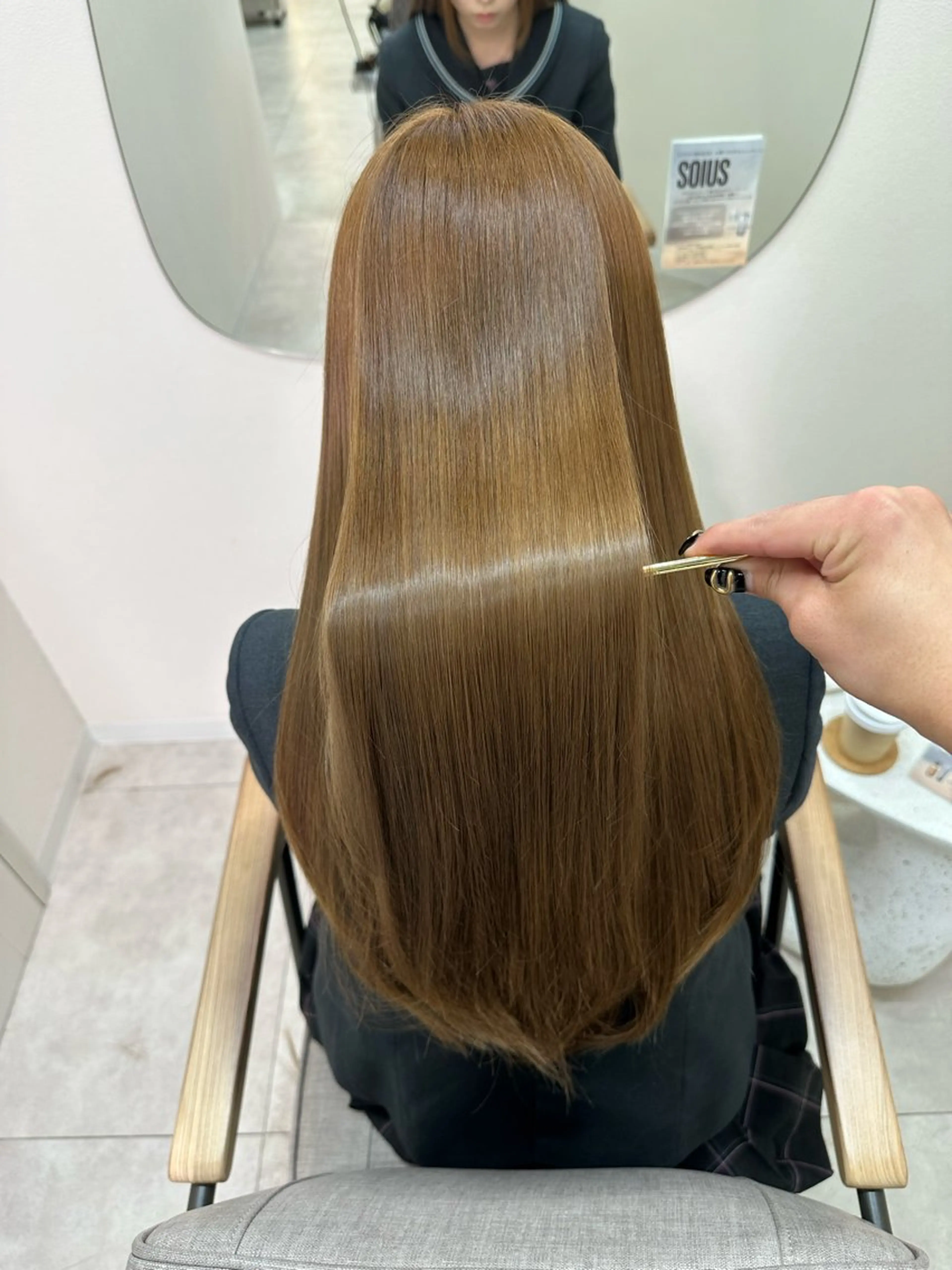 ロング 髪質改善 newi広島/ 尼子修也のヘアスタイル