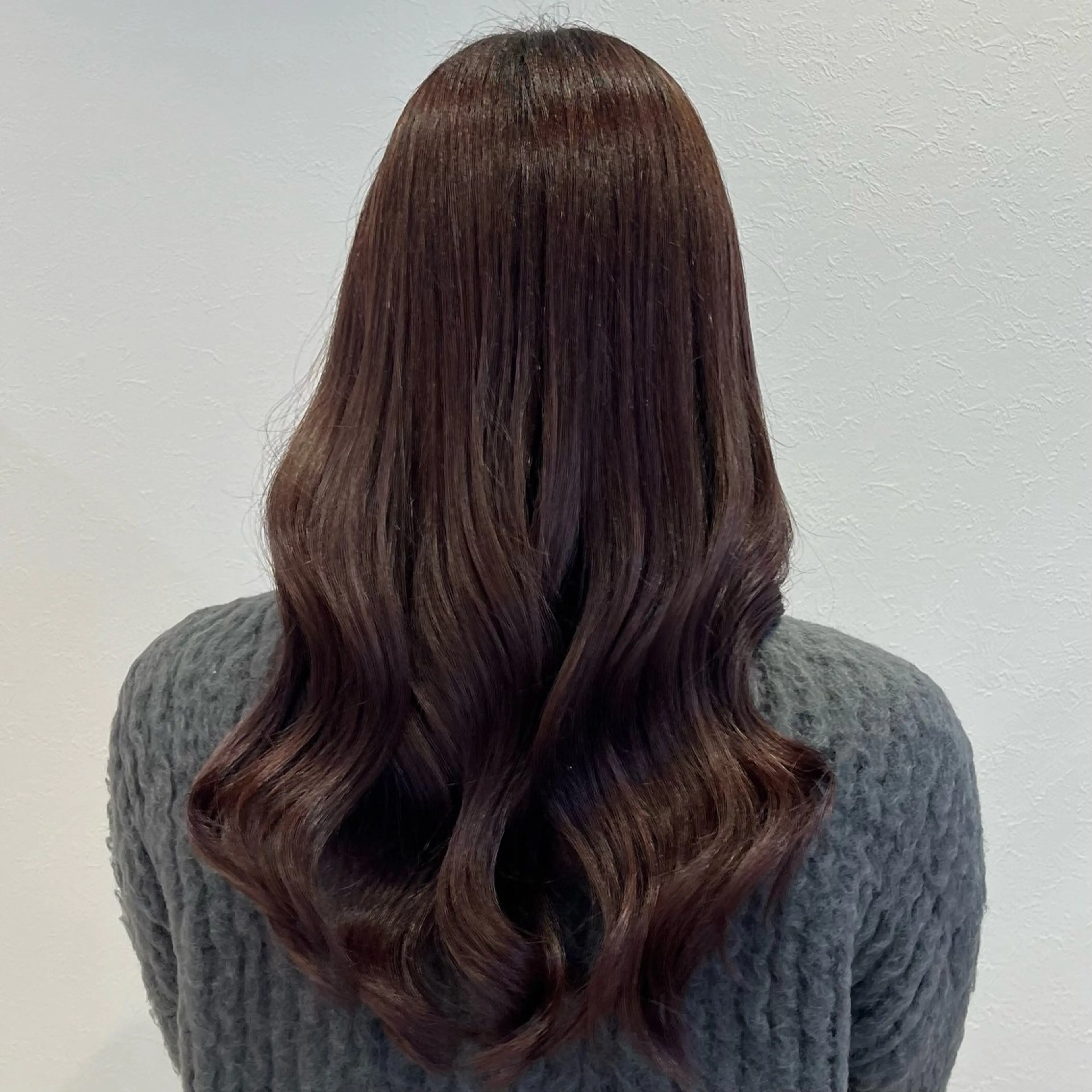 カラー ブラウンカラー ラベンダーカラー 加藤 菜々子のヘアスタイル