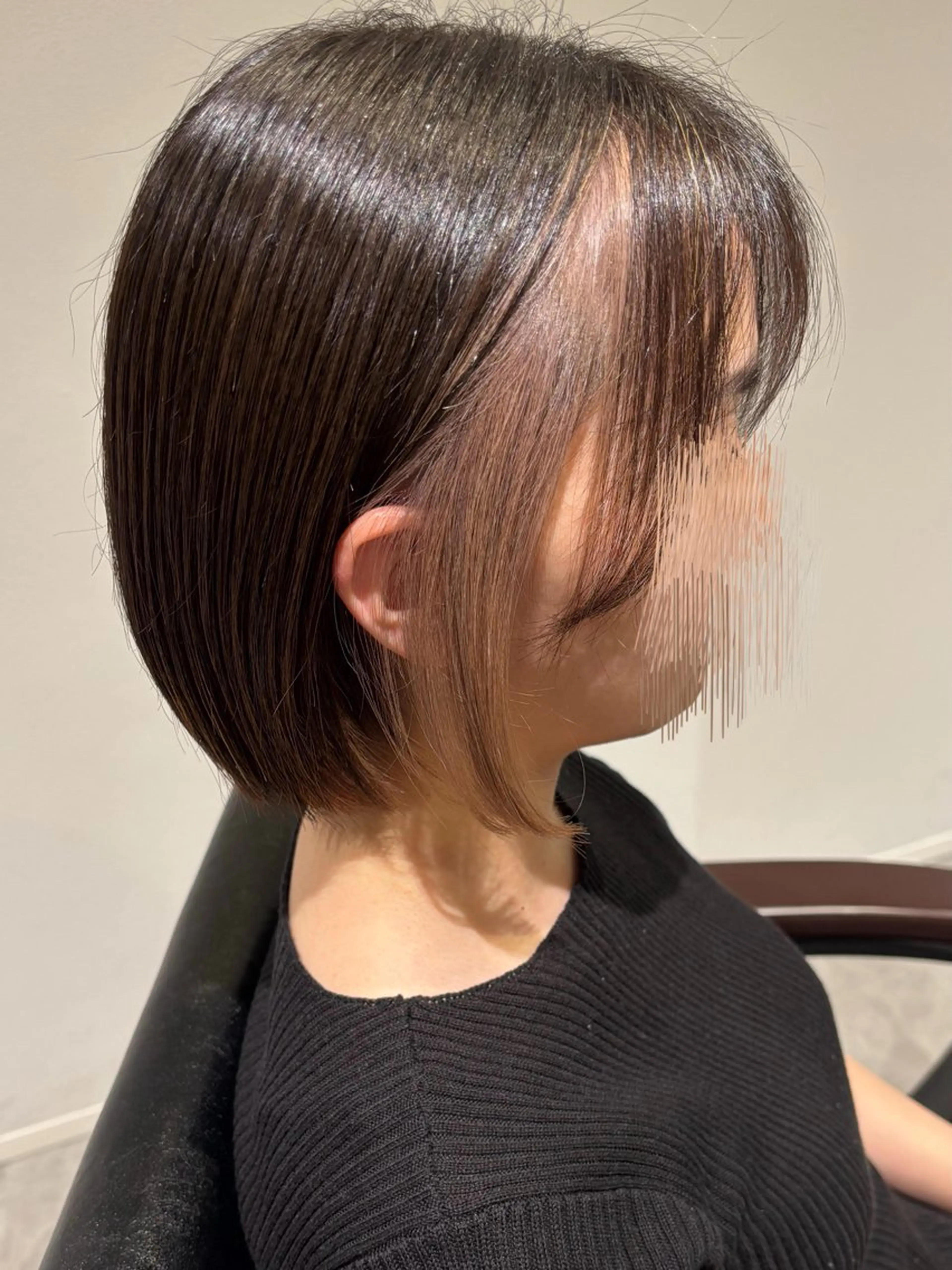 ミディアム YURINO /ボブ ベージュ/ハイトーンのヘアスタイル