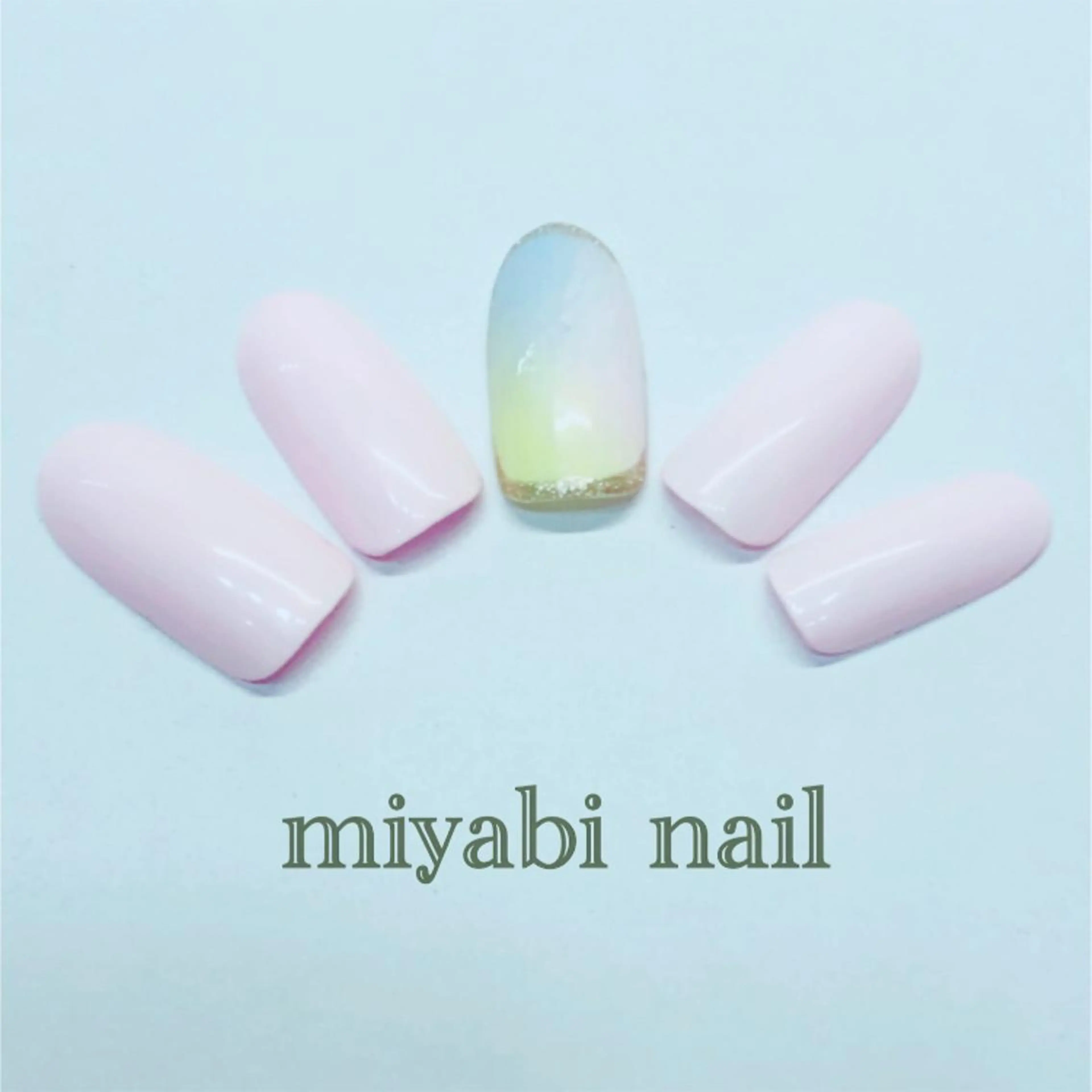 ネイル miyabi nail 桂川駅近くのネイルデザイン