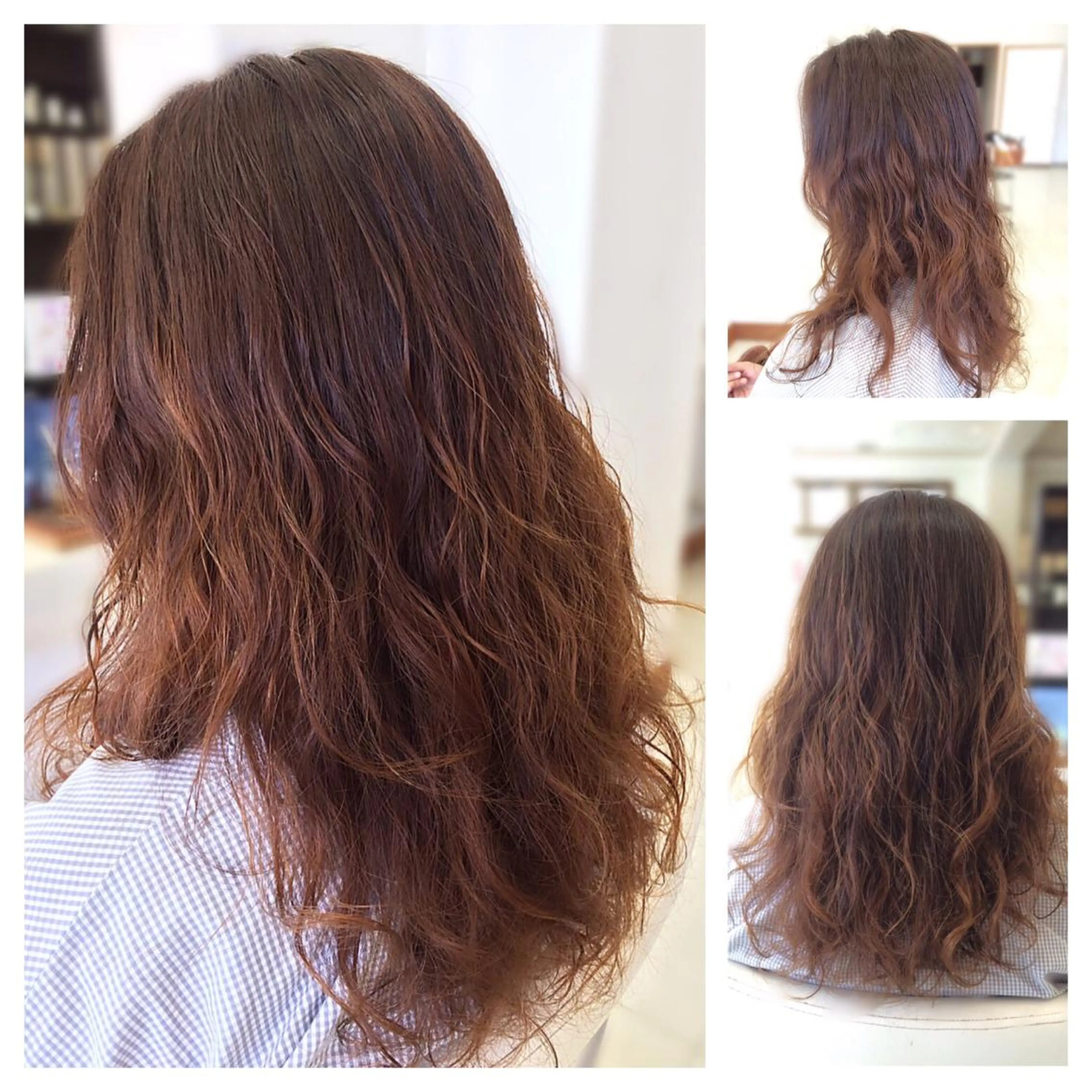 ロング カット パーマ トリートメント Hair VERDEのヘアスタイル