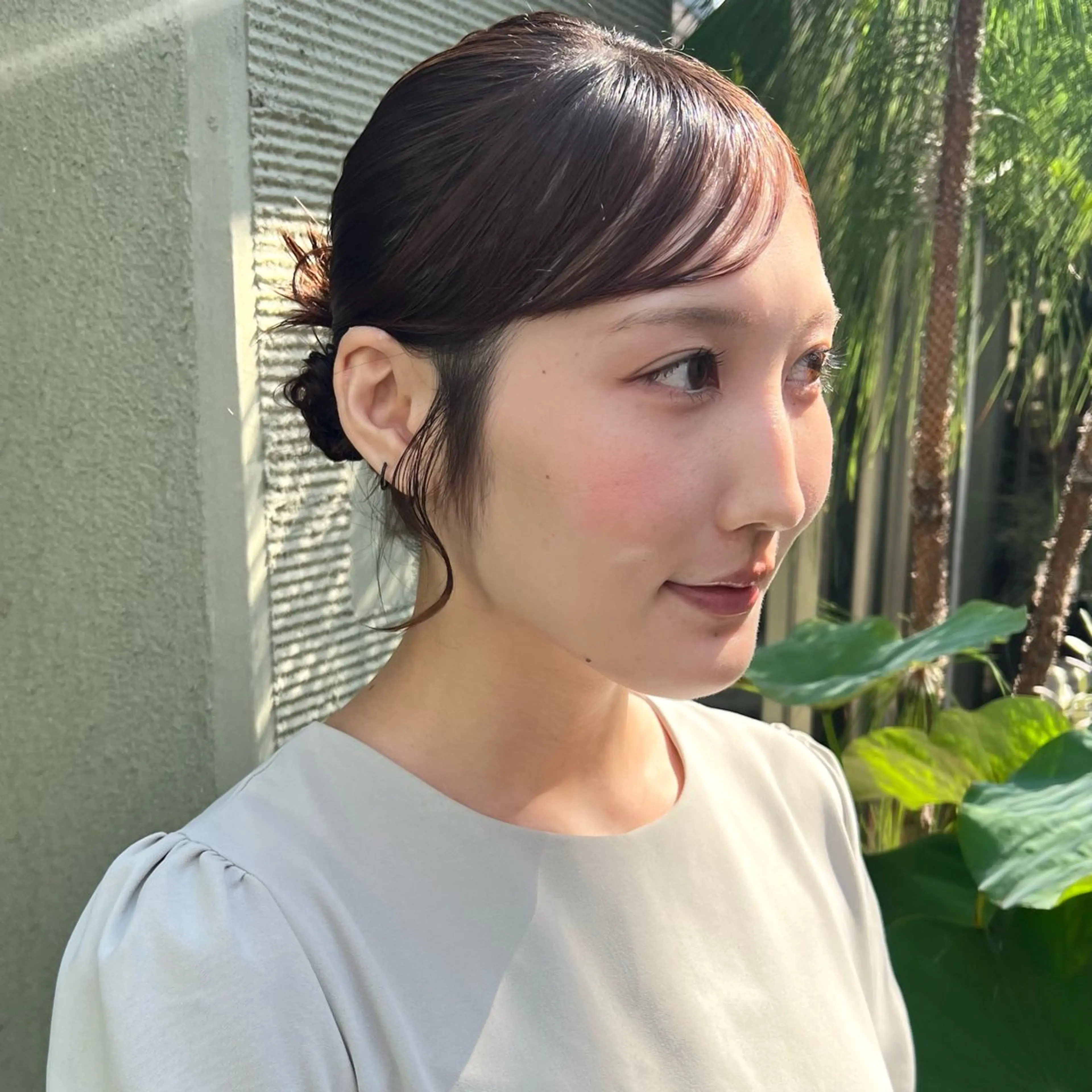 ミディアム ヘアアレンジ ヘアセット KIHO ｜Bond 三軒茶屋のヘアスタイル