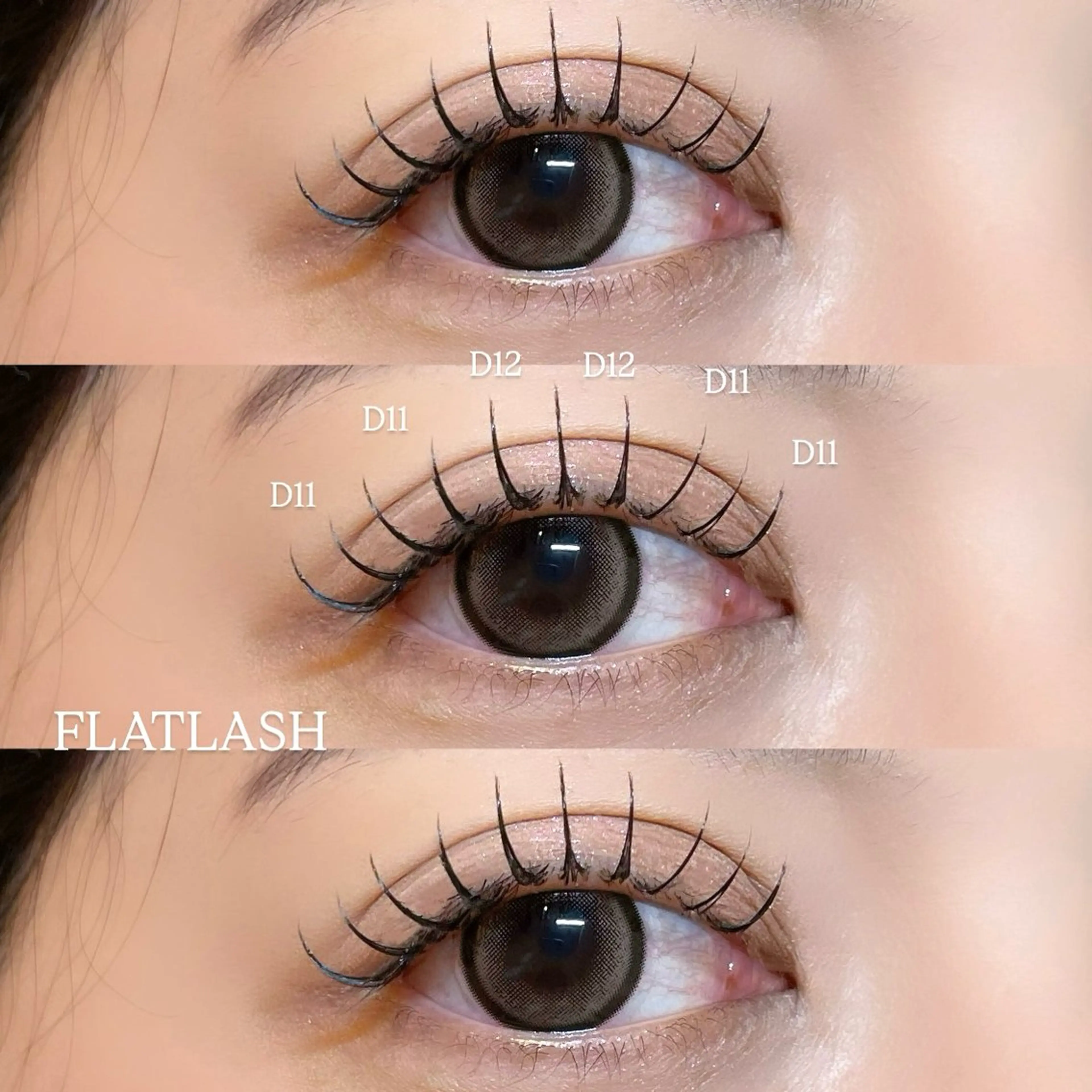 マツエク・マツパ マツエク Mell Yuuna ♡パリエク /束感のマツエク・マツパデザイン