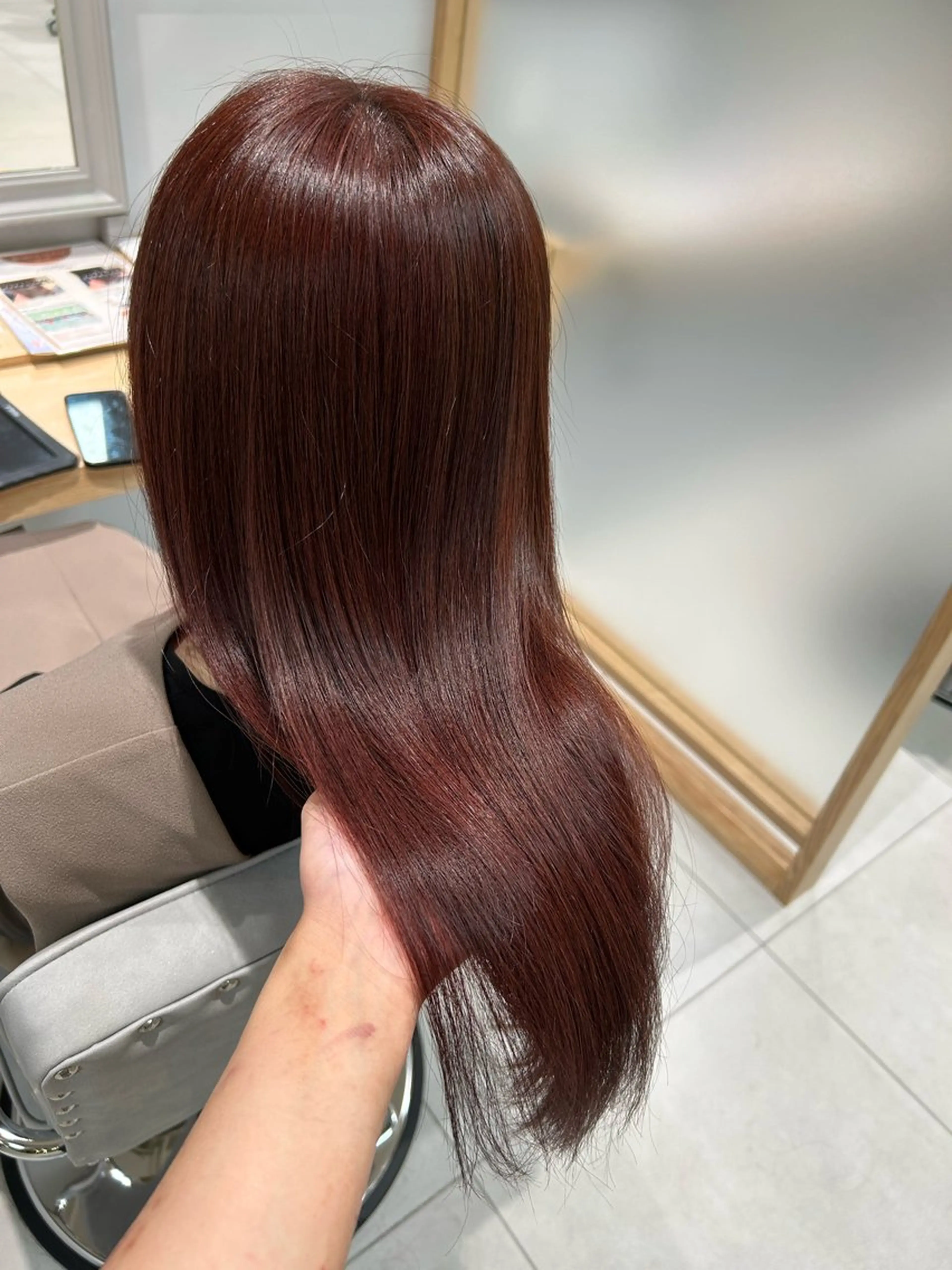 【人気No.2✨ご新規様】カラー＋髪質改善トリートメント🫧の写真