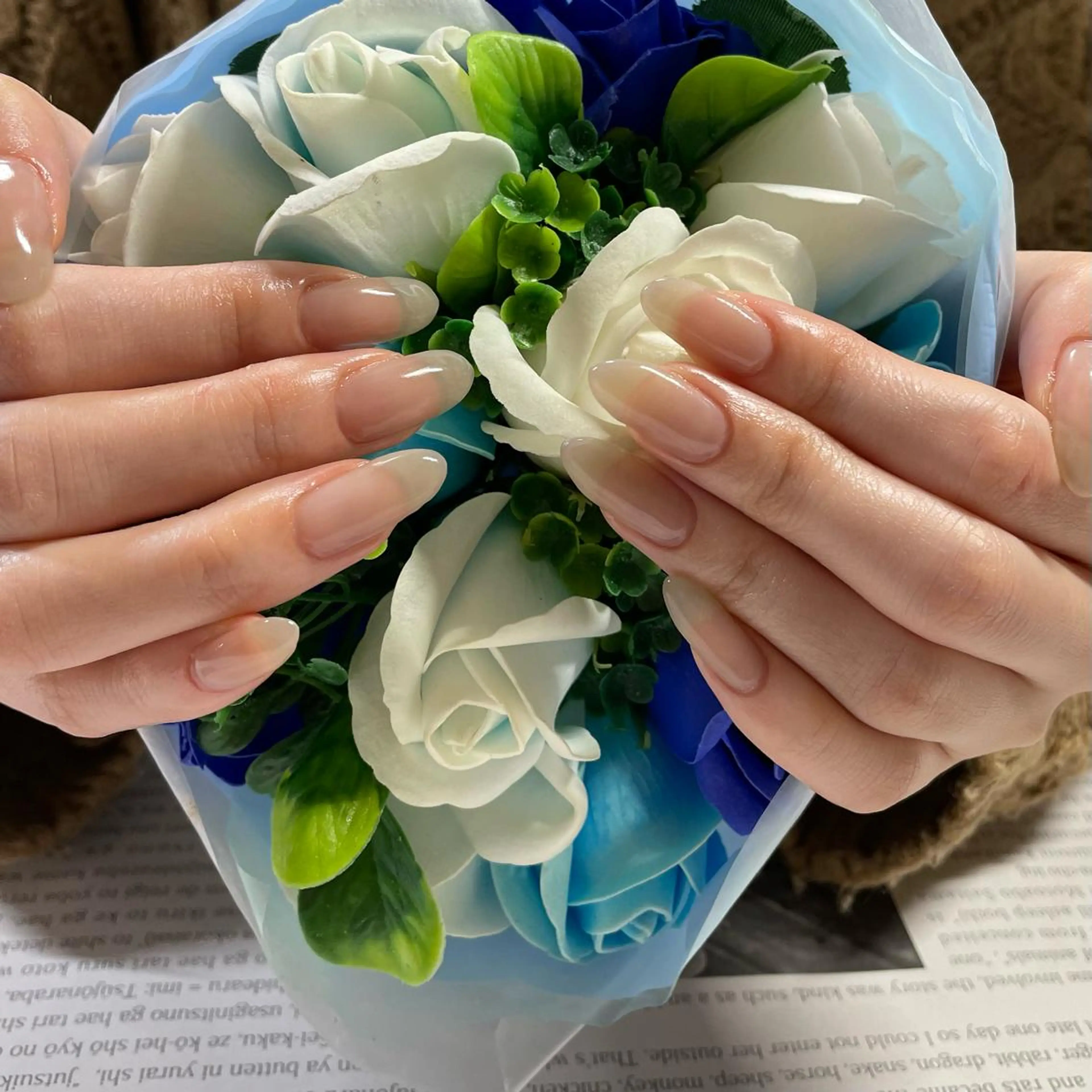 ネイル ワンカラーネイル シンプルネイル 奥園 良恵のネイルデザイン