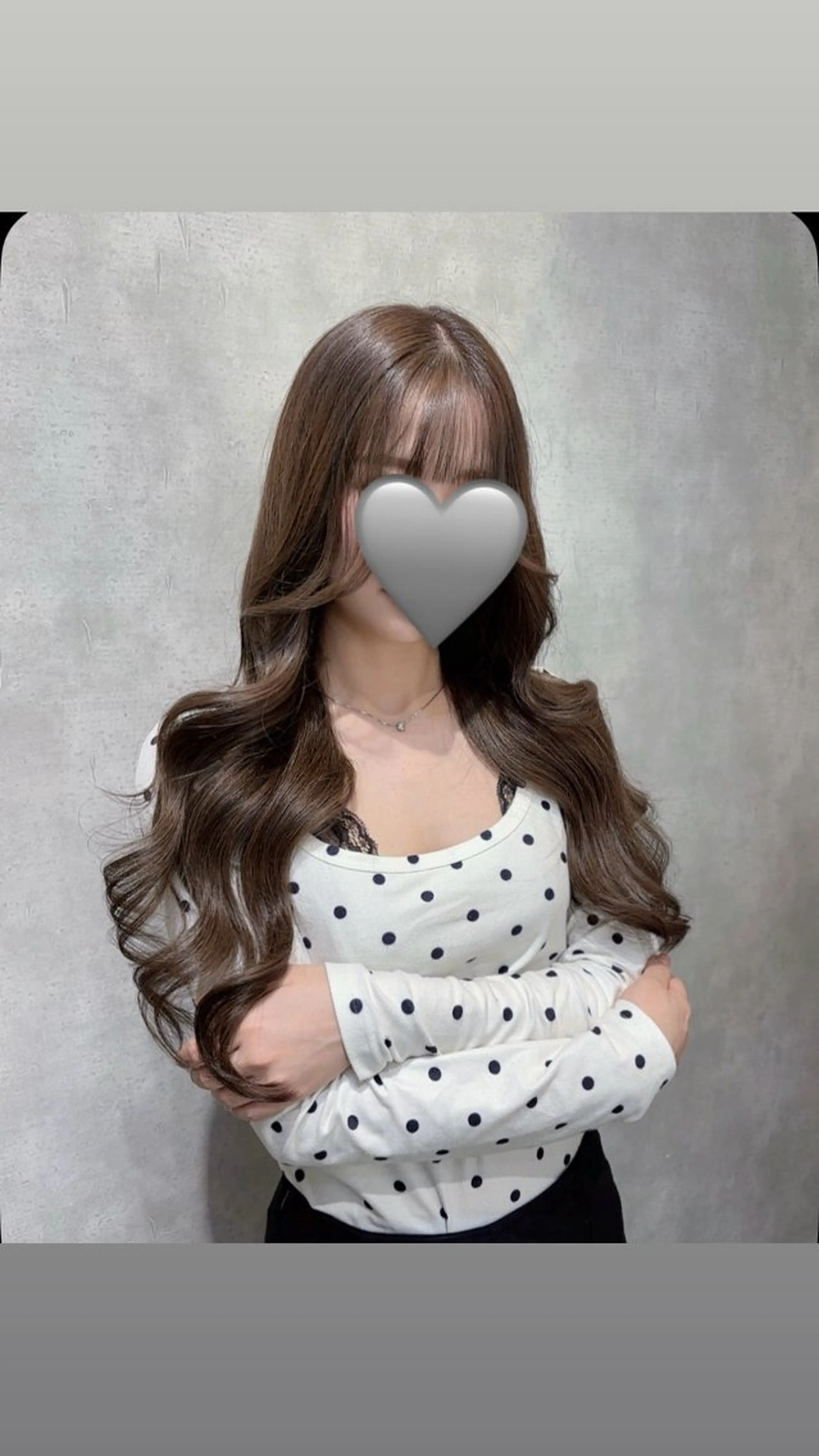 ロング chic 渡辺 桃羽のヘアスタイル