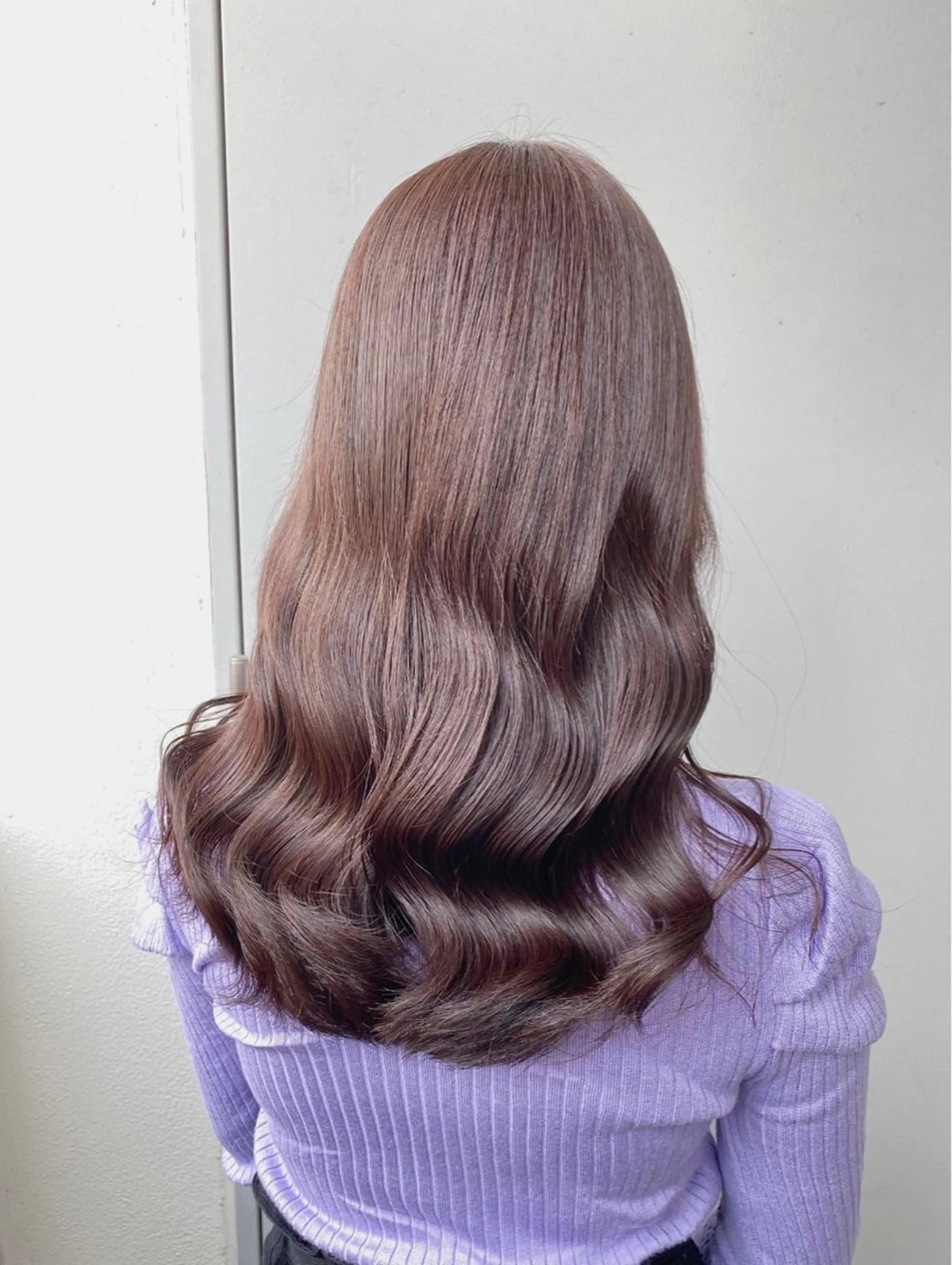 ロング カラー カット パーマ トリートメント ヘアセット 🟦ニュアンス/メン ズパーマ横浜🟦のヘアスタイル