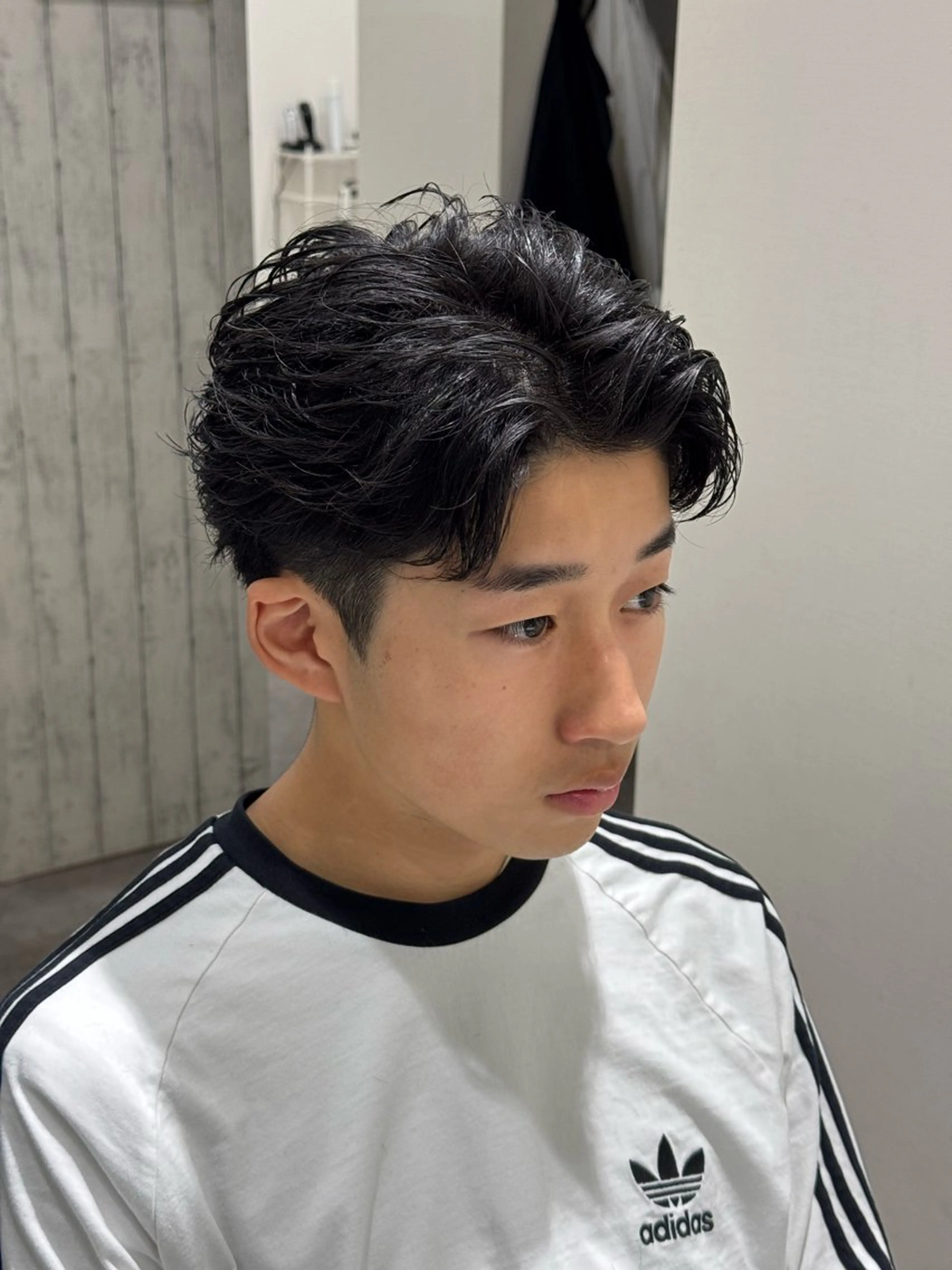 ショート メンズ 学生（メンズ向け） 学生 ショートヘア カット メンズ特化美容師 若林陸のヘアスタイル