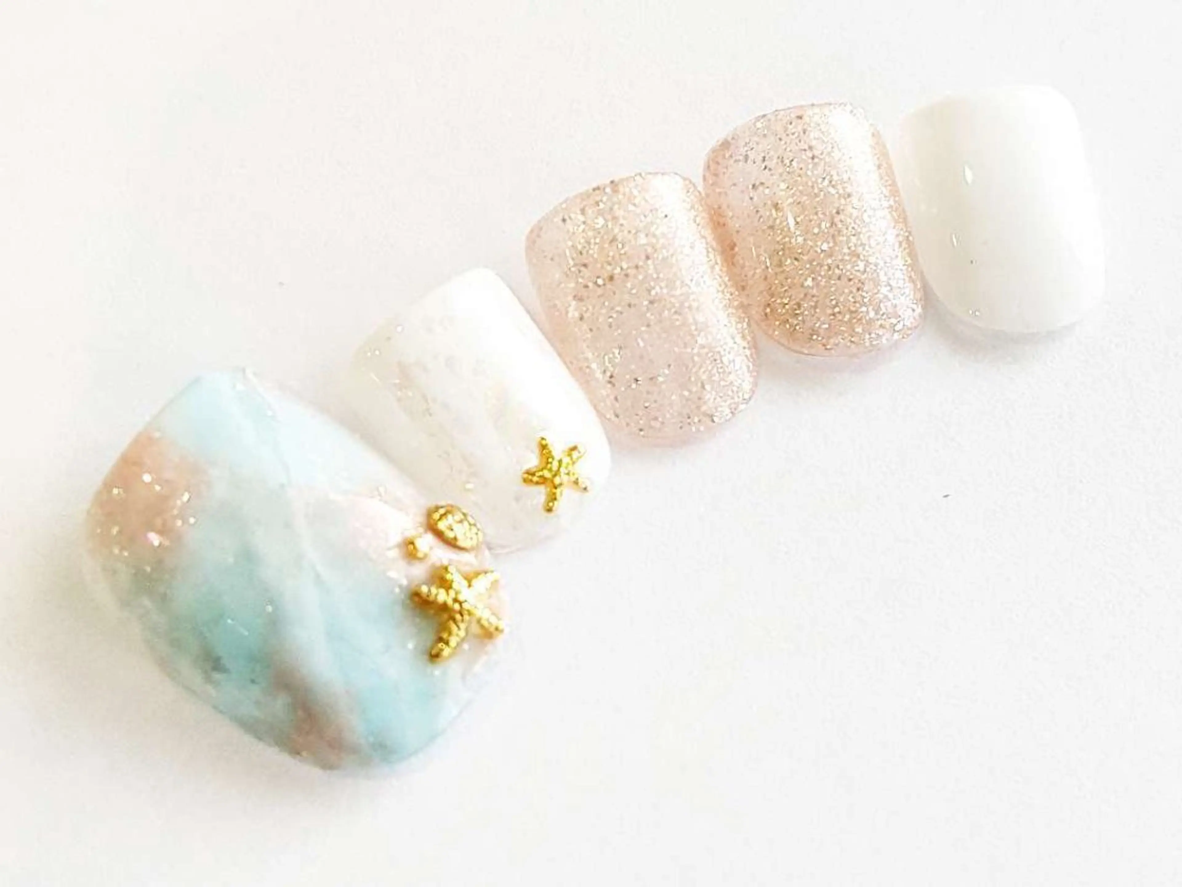 ネイル フットネイル 幻之花 Nailのネイルデザイン