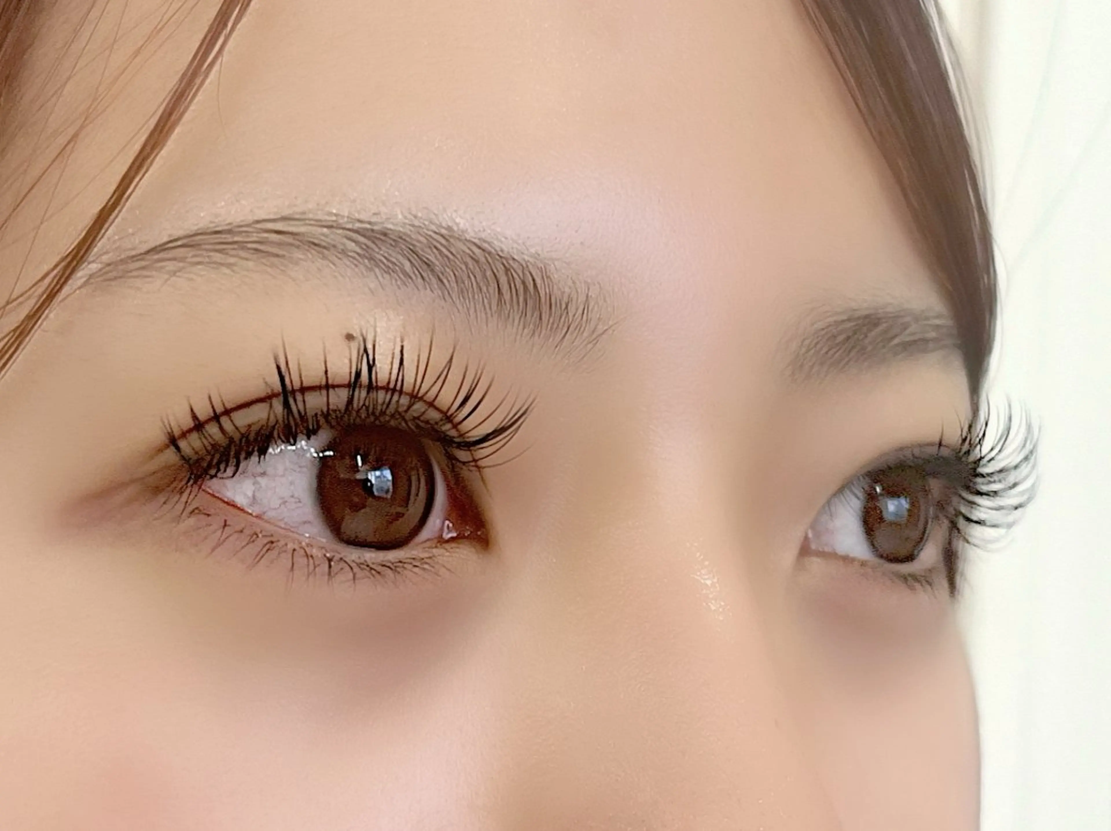 マツエク・マツパ フラットラッシュ マツエク Regene HIROKAWAのマツエク・マツパデザイン