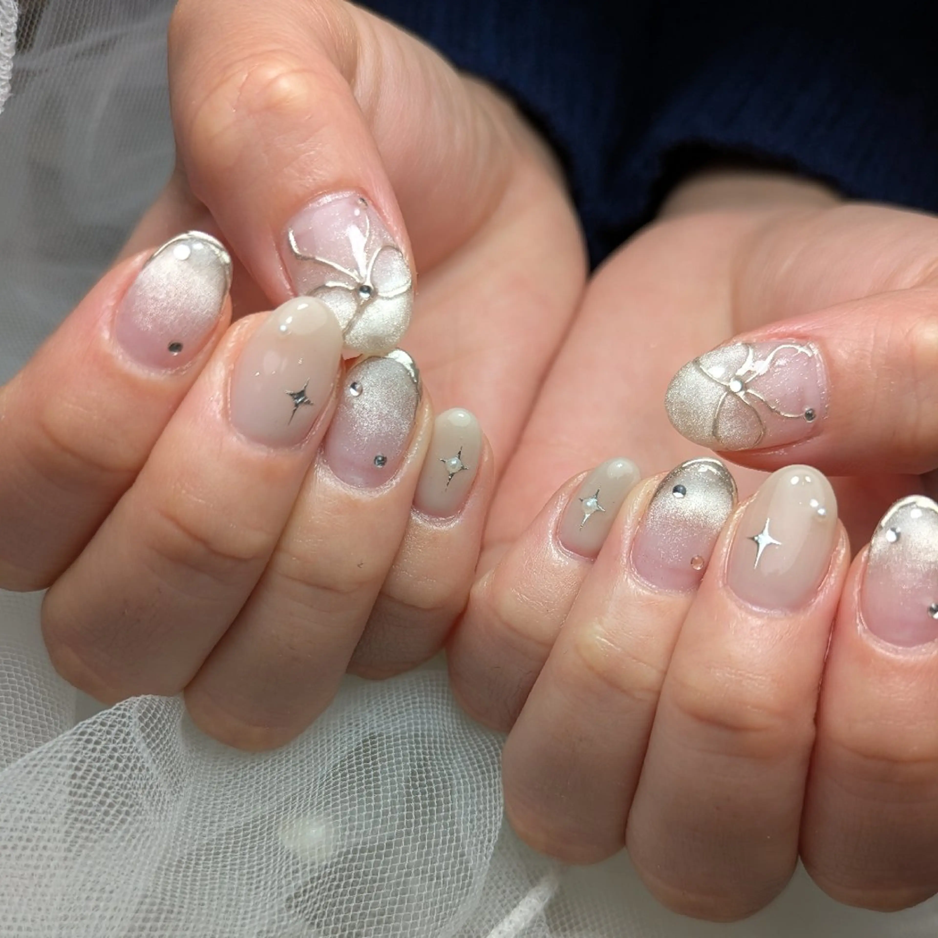 ネイル ハンドネイル 門戸厄神プライベートサロンulunail所属・ulunail mikaのネイルデザイン