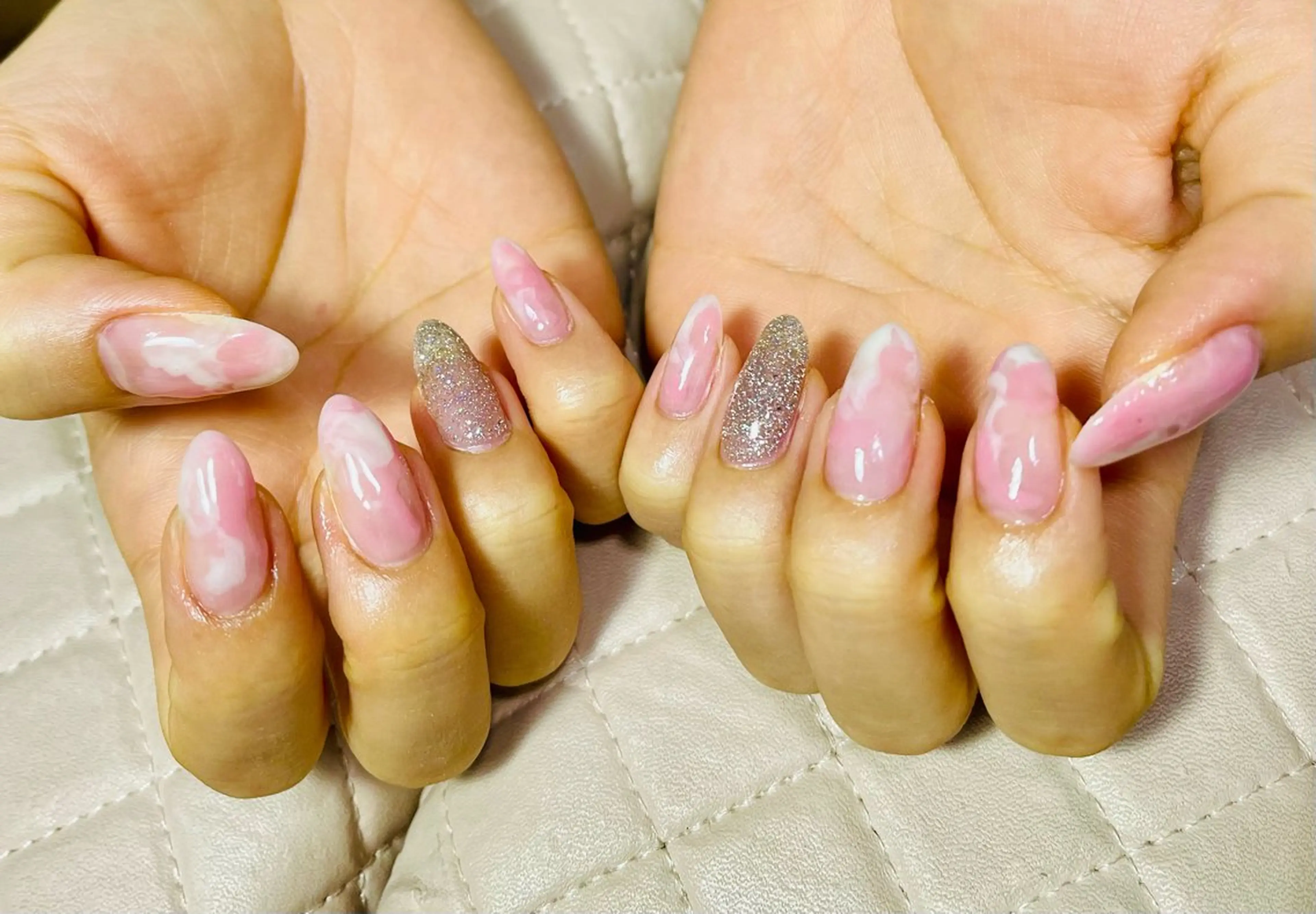 ネイル ハンドネイル goldgleams ちなのネイルデザイン