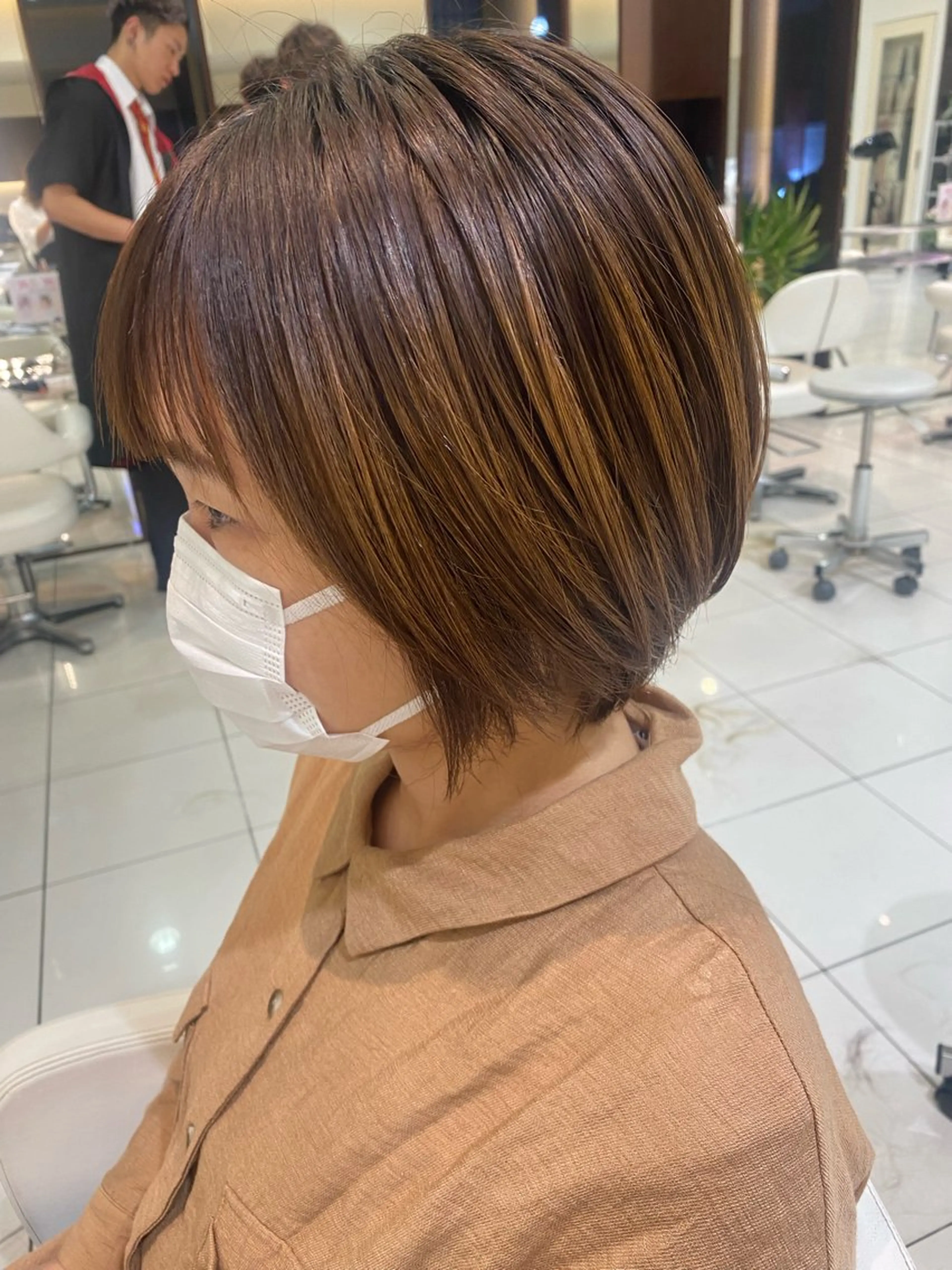 ショート 内山 歩美のヘアスタイル