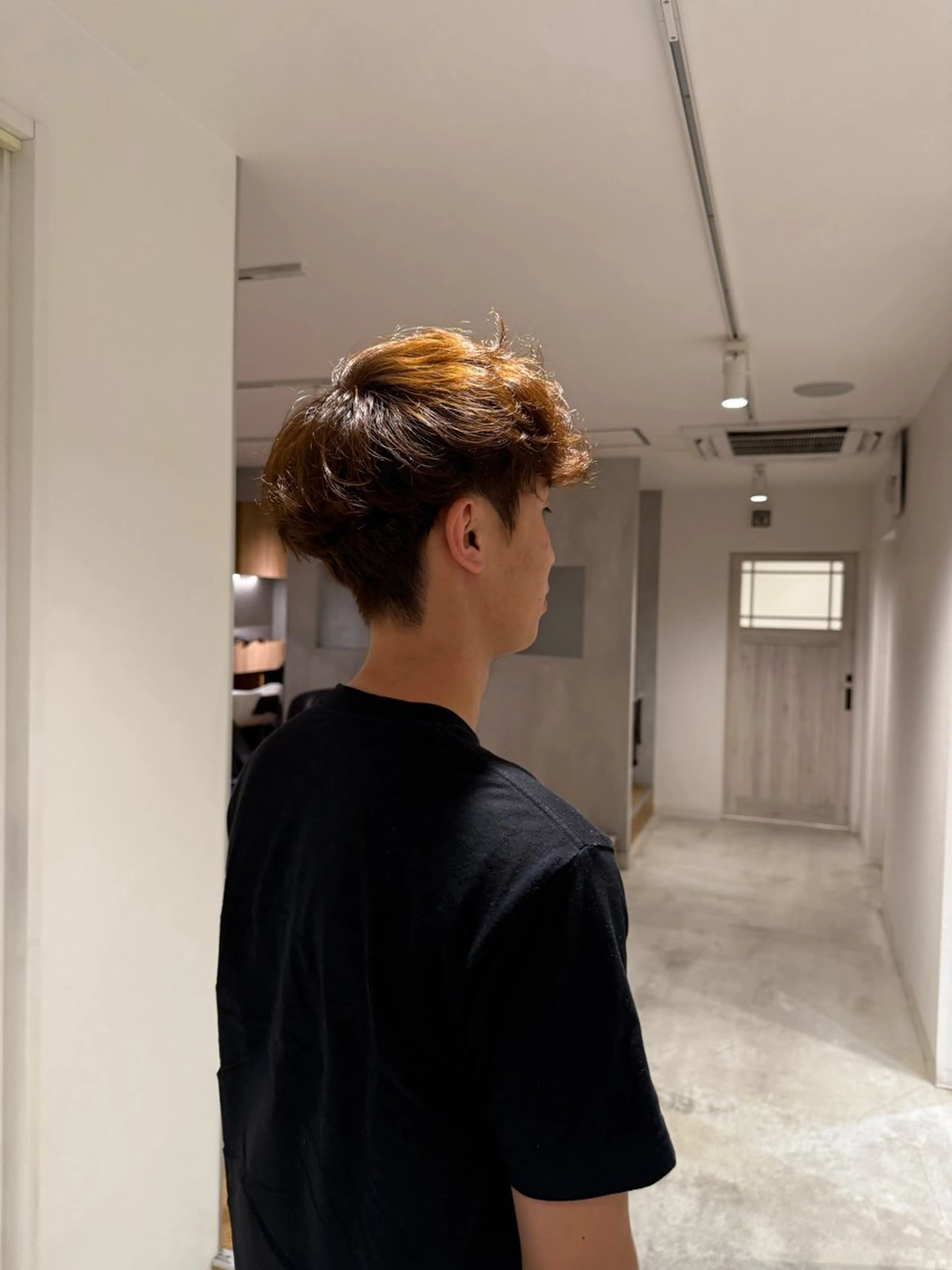 メンズカット＋パーマの写真