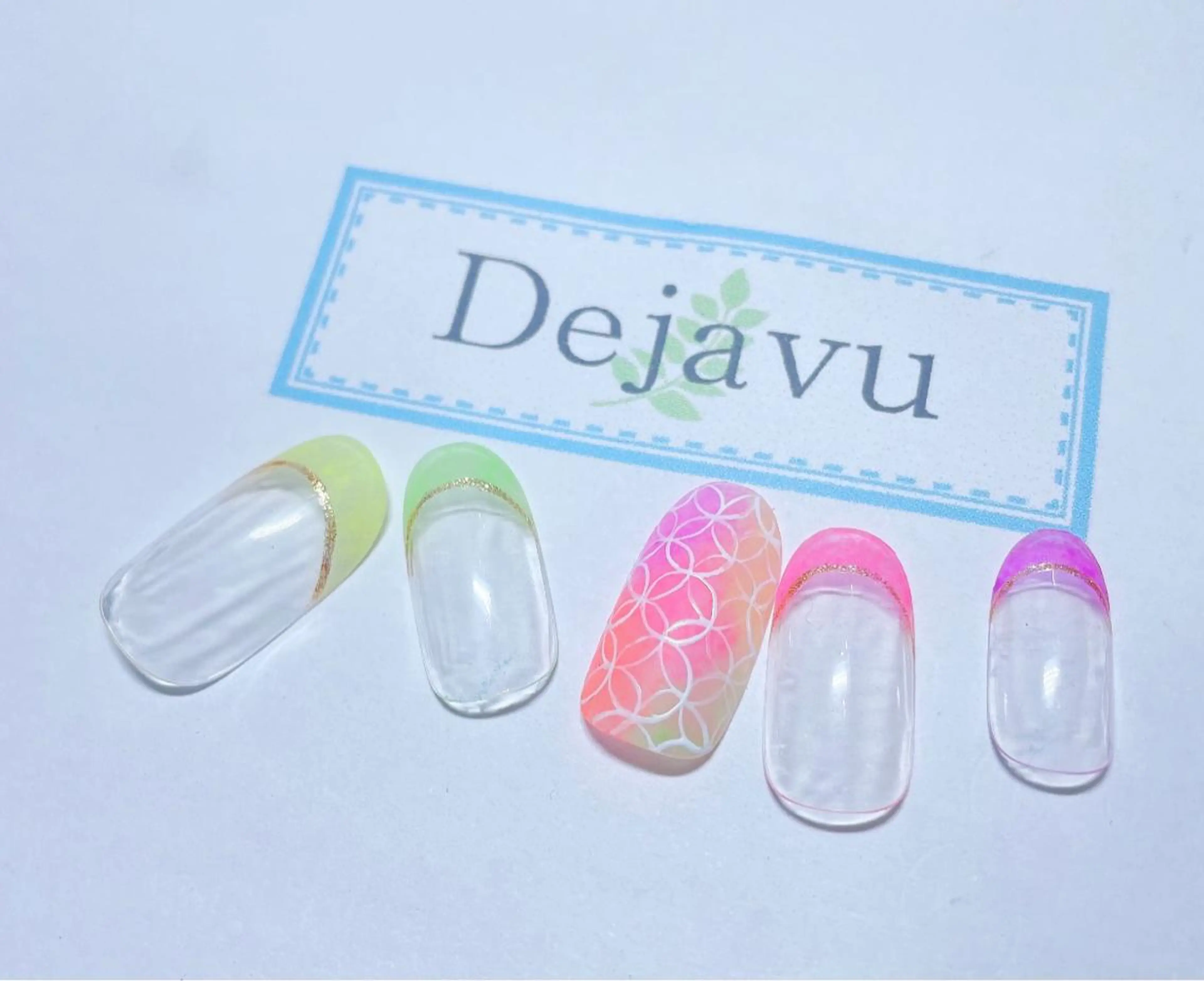 ネイル アートネイル フレンチネイル マットネイル Nail salon Dejavu 🌿のネイルデザイン