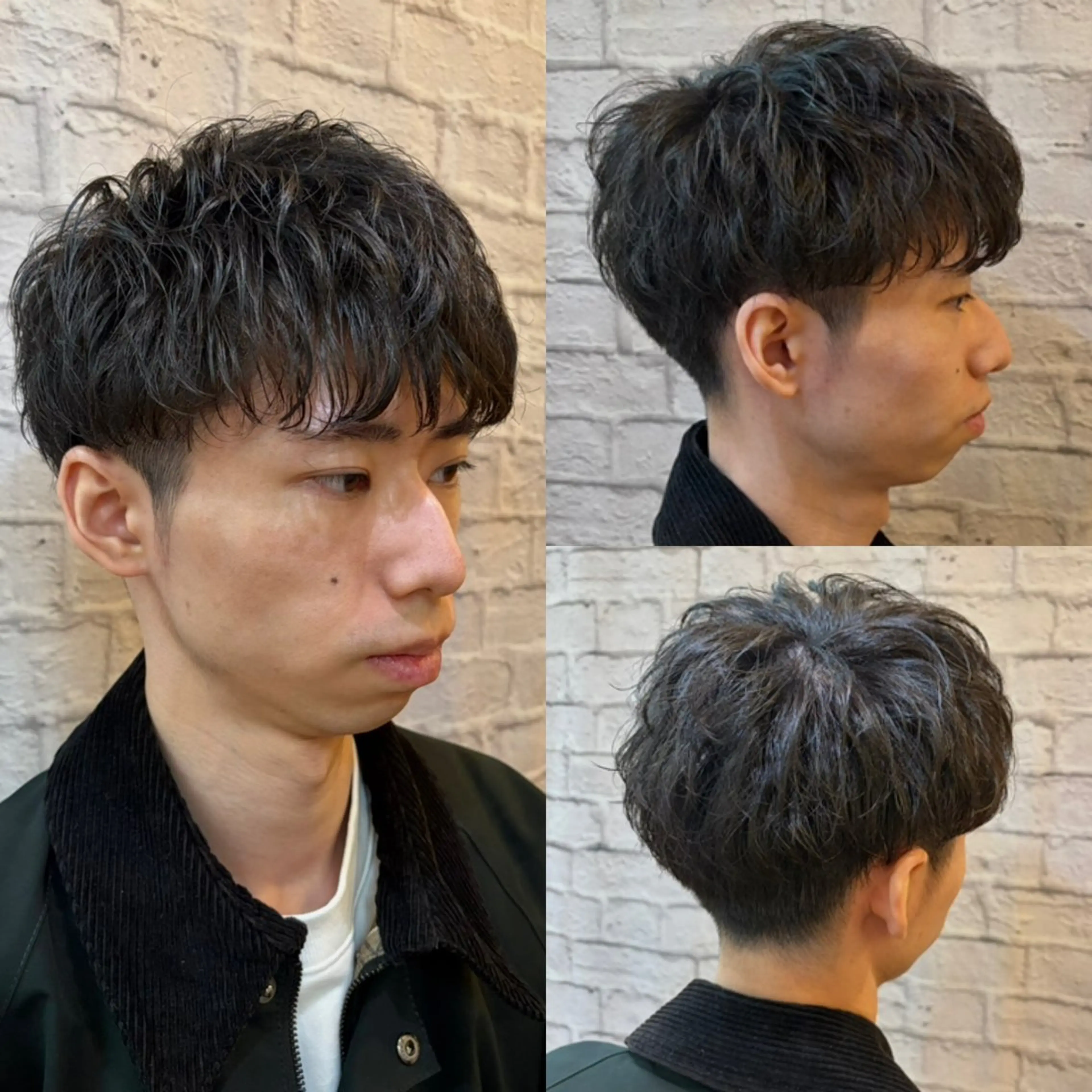 ショート 【メンズパーマ/フェ ード特化】小野田悠希のヘアスタイル