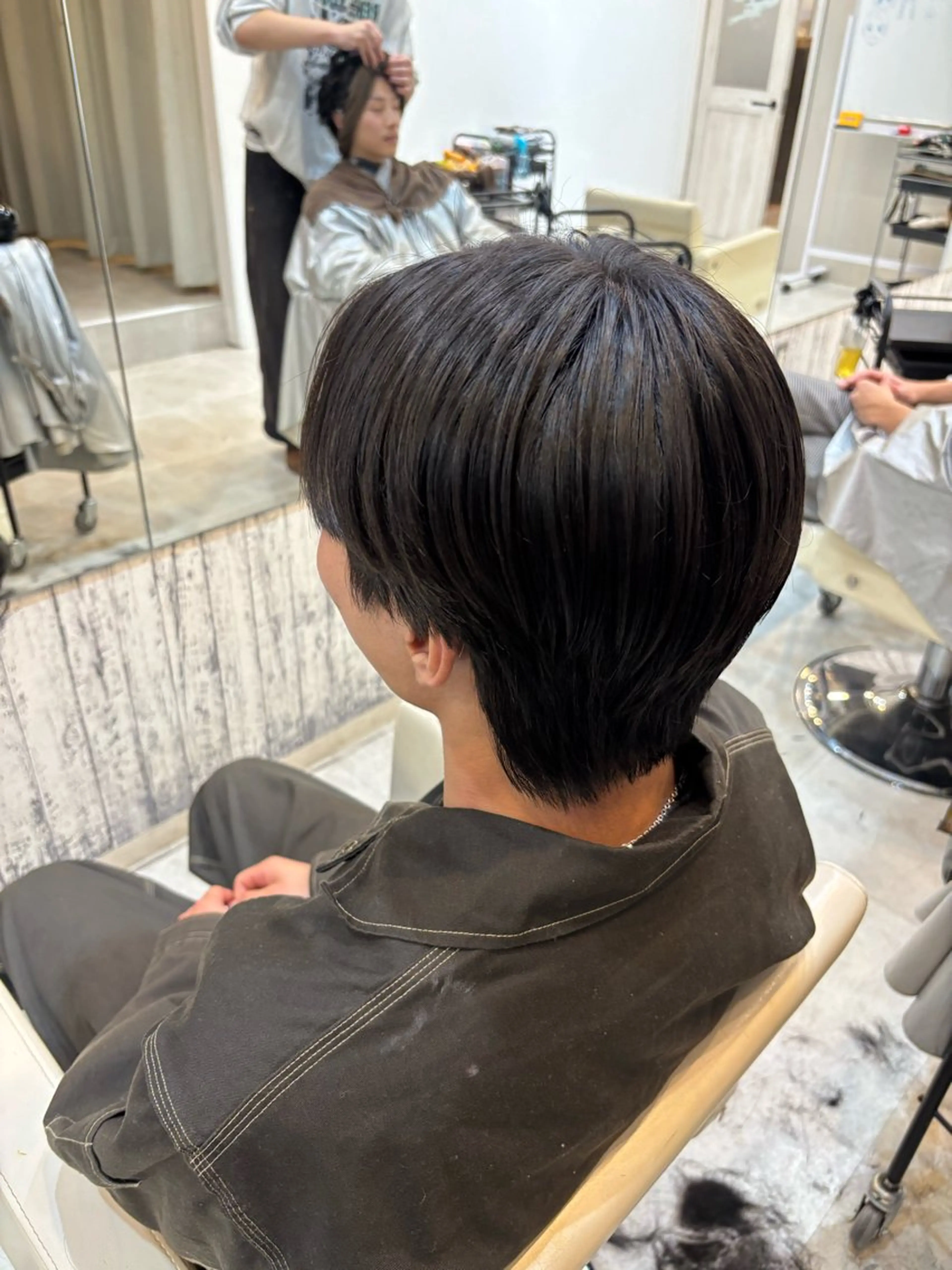 メンズカット＋シャンプー🌟5分ヘットスパorトリートメント無料🌟の写真