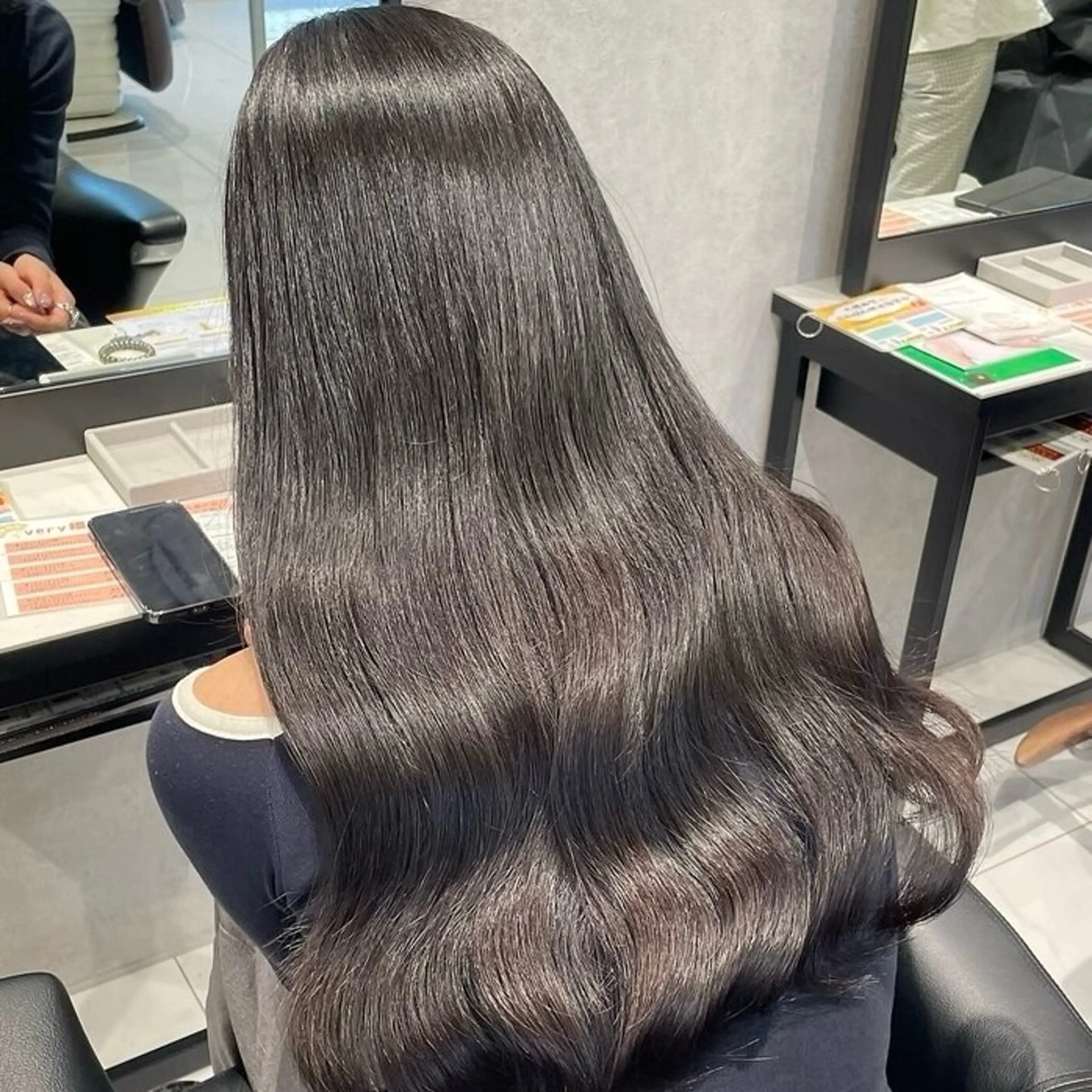 ロング カラー ⟡.·Fuka/ ヘアメ🎀暖色カラーのヘアスタイル