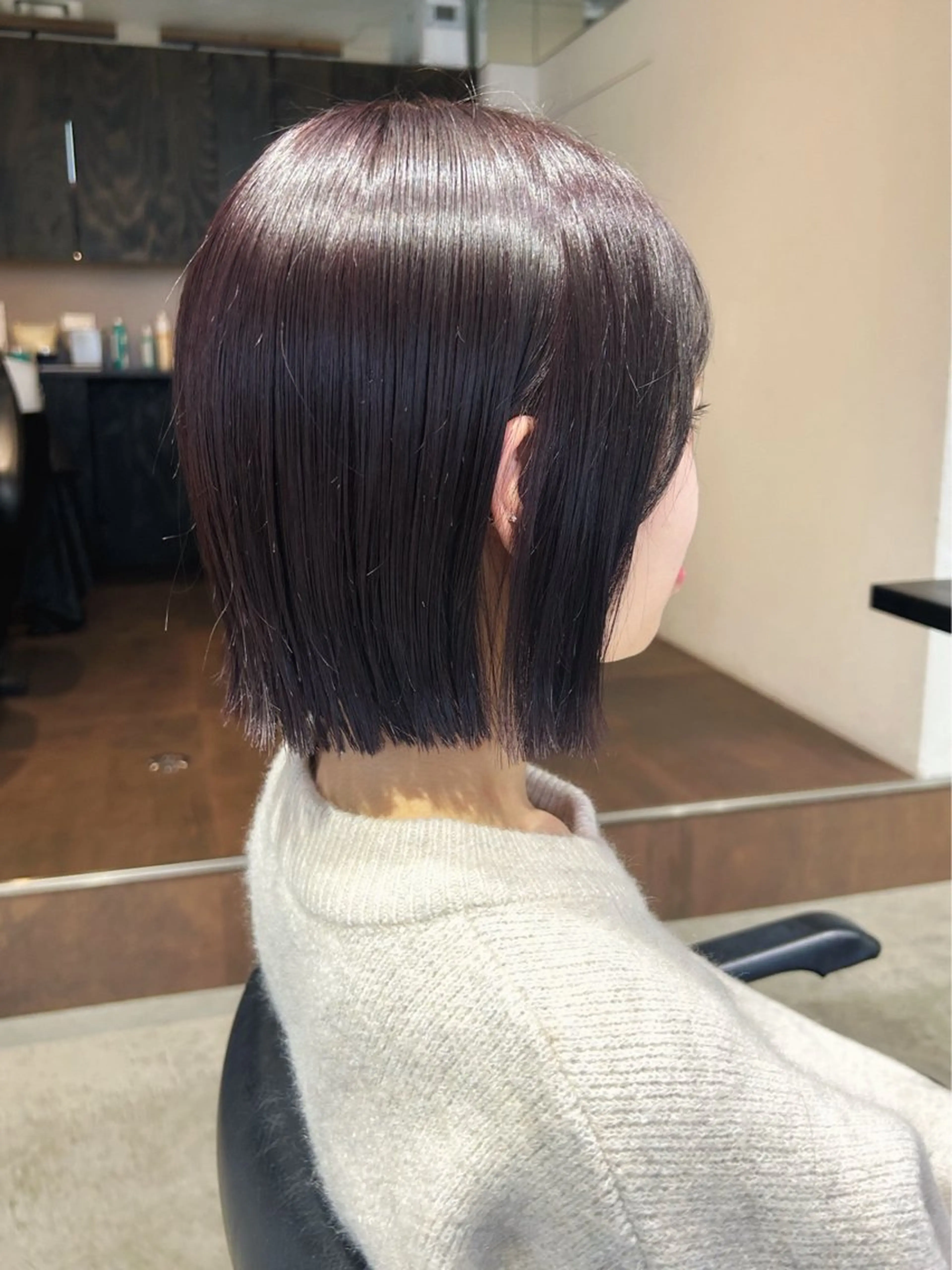 ミディアム ミディアムパーマ ボブ くせ毛 ✨️ボブカット中村 真緒✨️のヘアスタイル