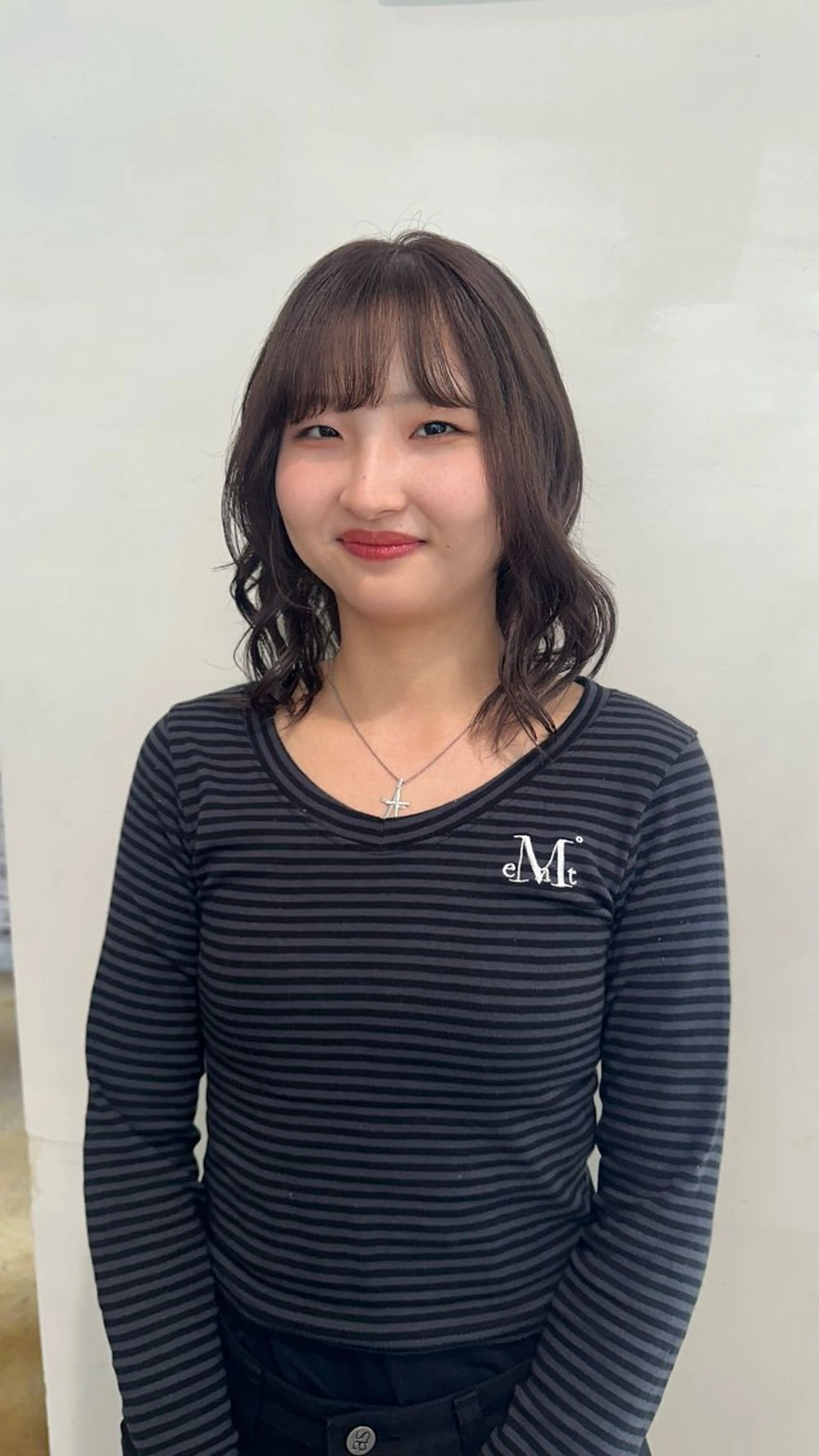 ミディアム カラー 脇田 光理のヘアスタイル