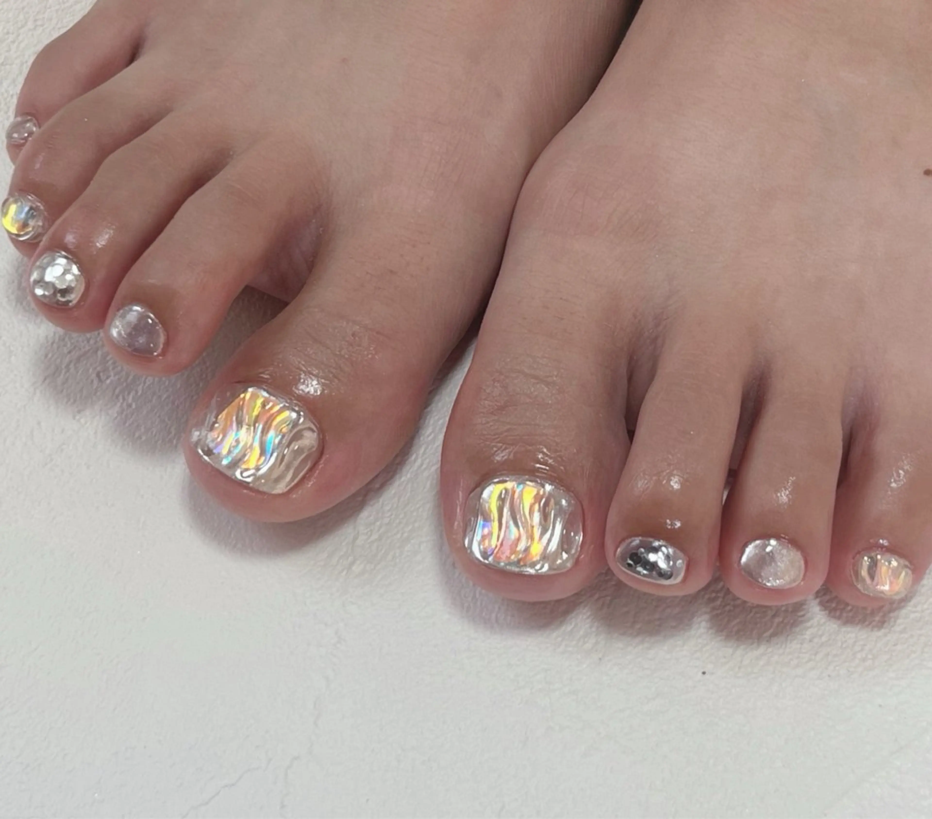 ✨初回オフ無料✨ フットジェル　　　　　　　　　　　　full designコース 8800の写真