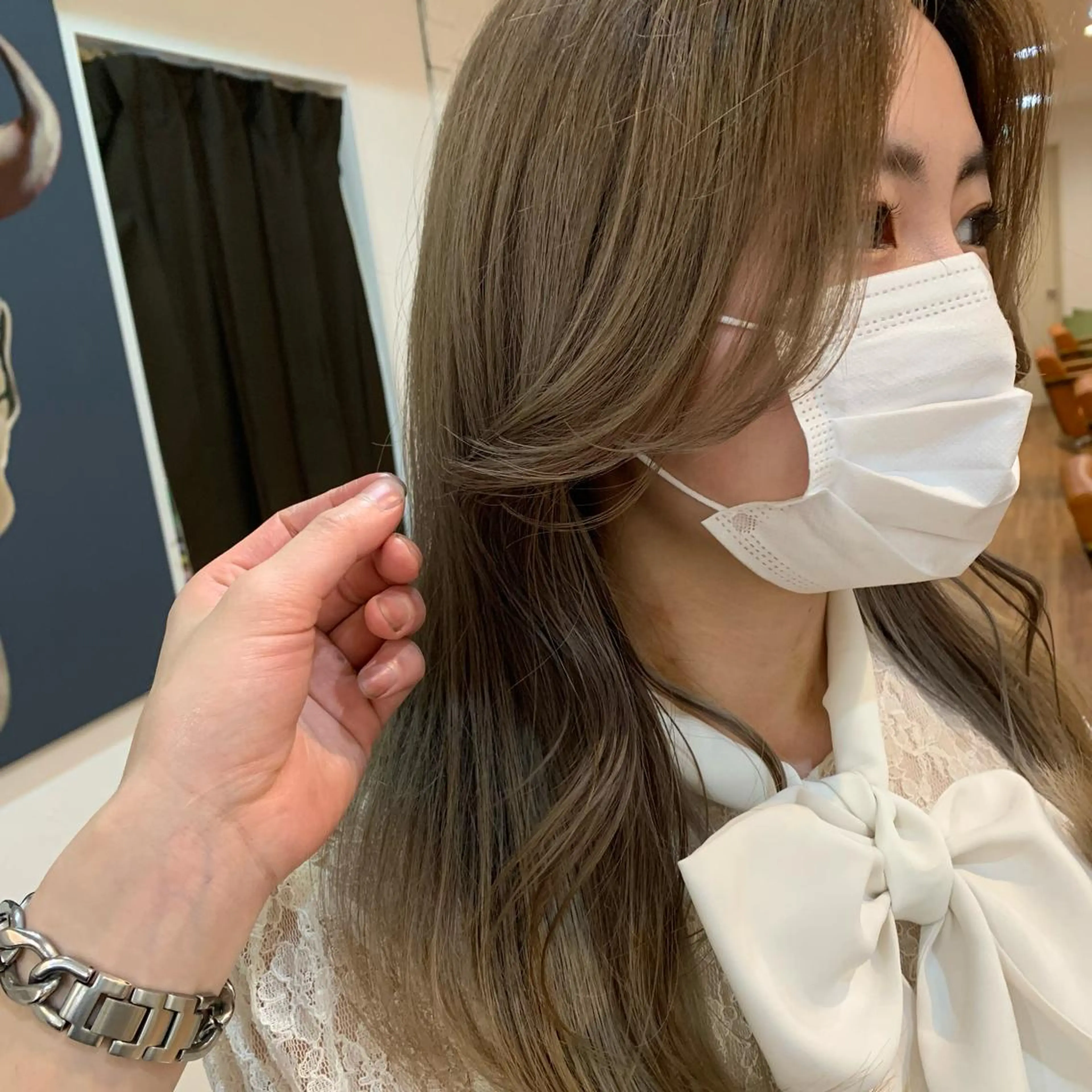 ロング レイヤーカット 【韓国風くびれヘア】 joule小木曽輝のヘアスタイル