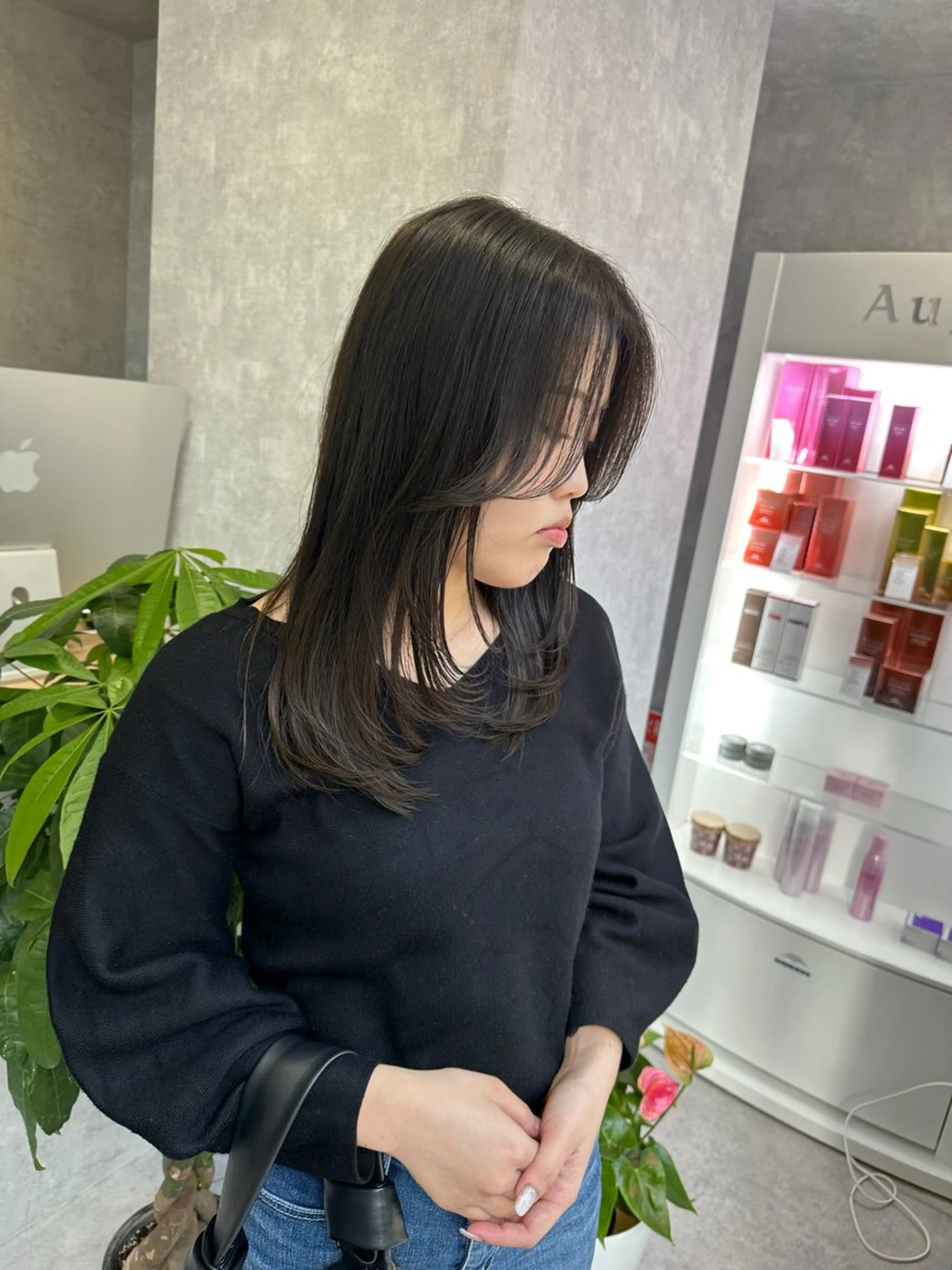 セミロング Libelle hair salonのヘアスタイル