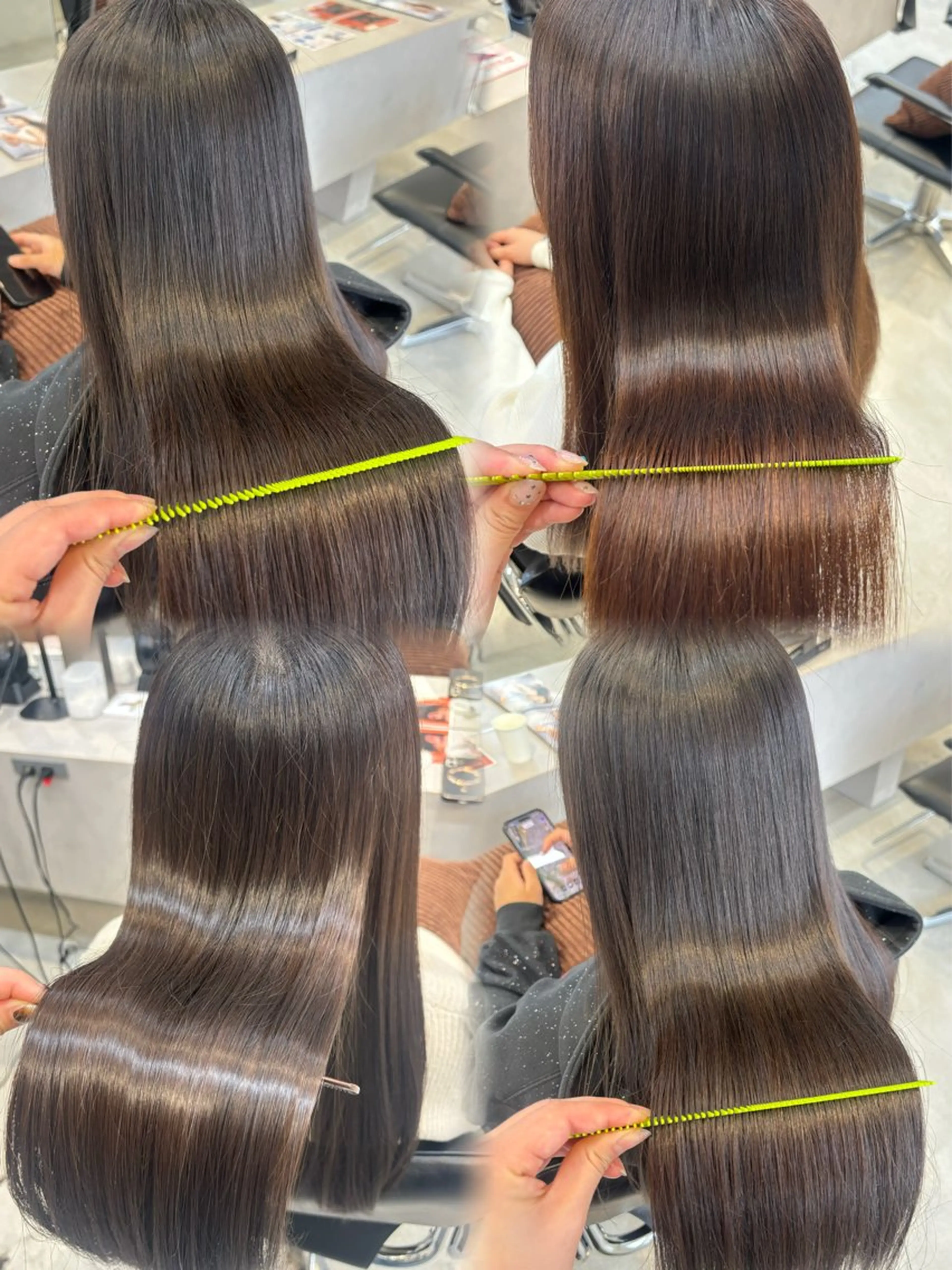 ロング カット 縮毛矯正 yoshino /ナチュラル縮毛のヘアスタイル