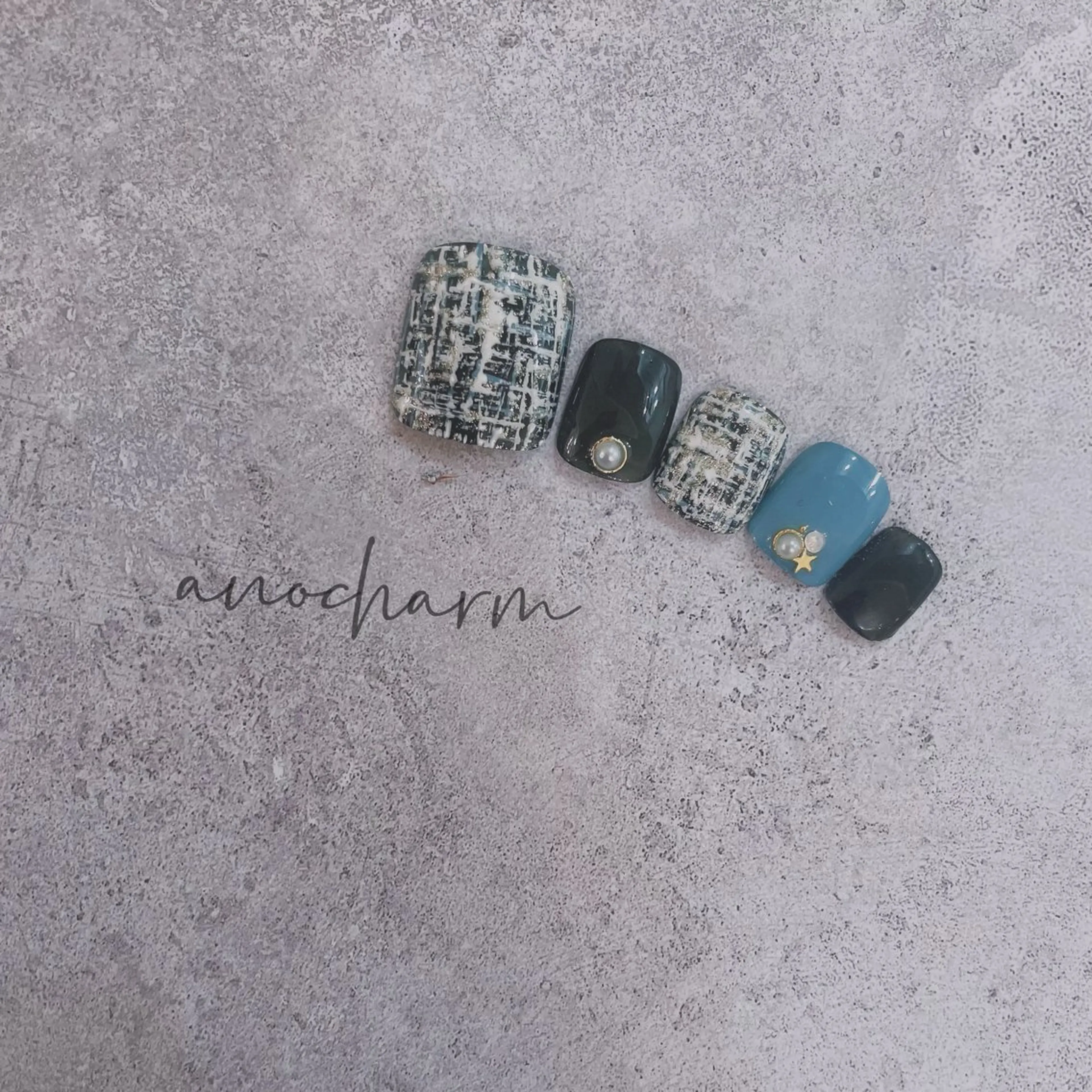 ネイル フットネイル anocharm _annaのマツエク・マツパデザイン