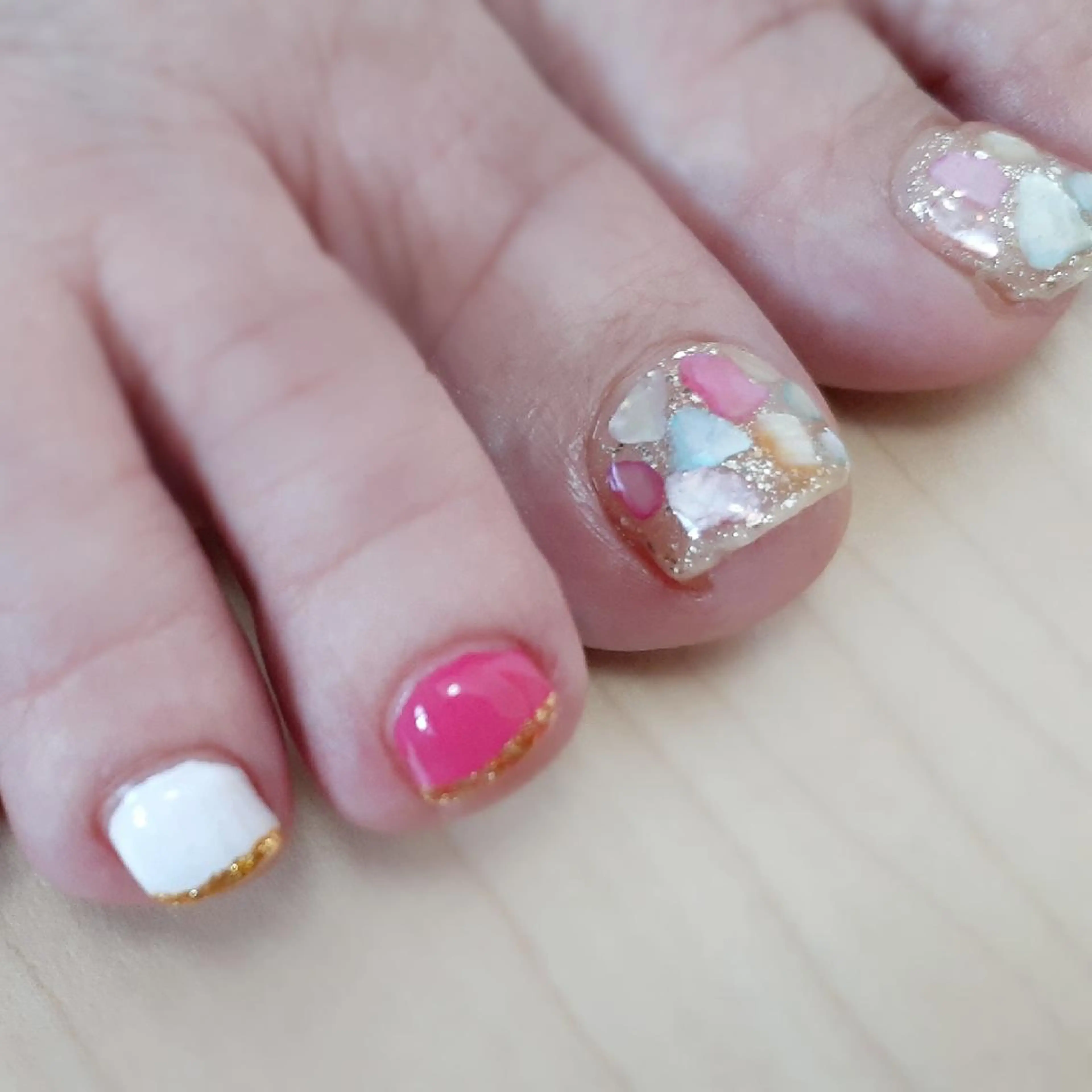 ネイル フットネイル 池元 真由美のネイルデザイン