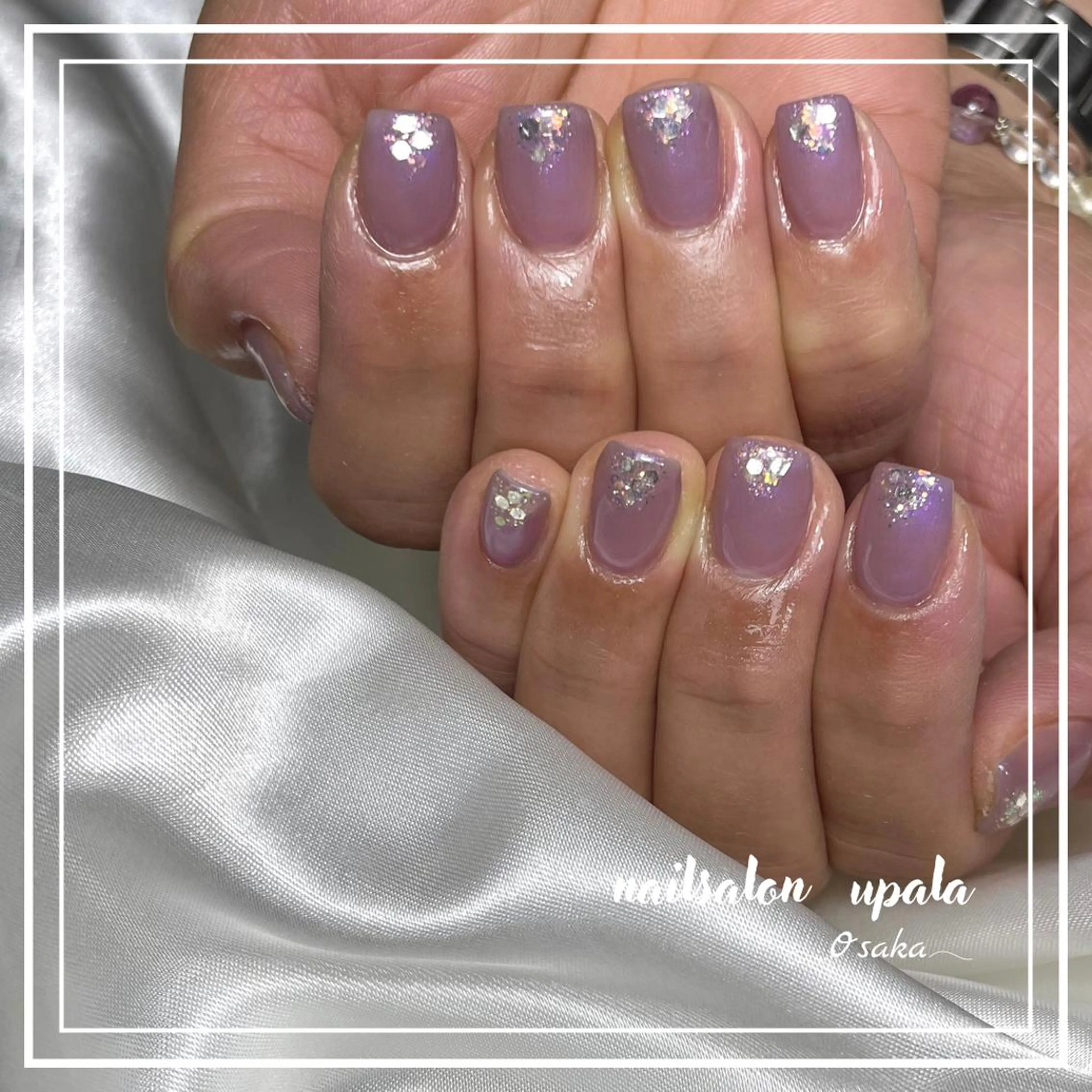 ネイル ニュアンスネイル オフィスネイル ワンカラーネイル 夏ネイル ハンドネイル upala Mayukoのネイルデザイン