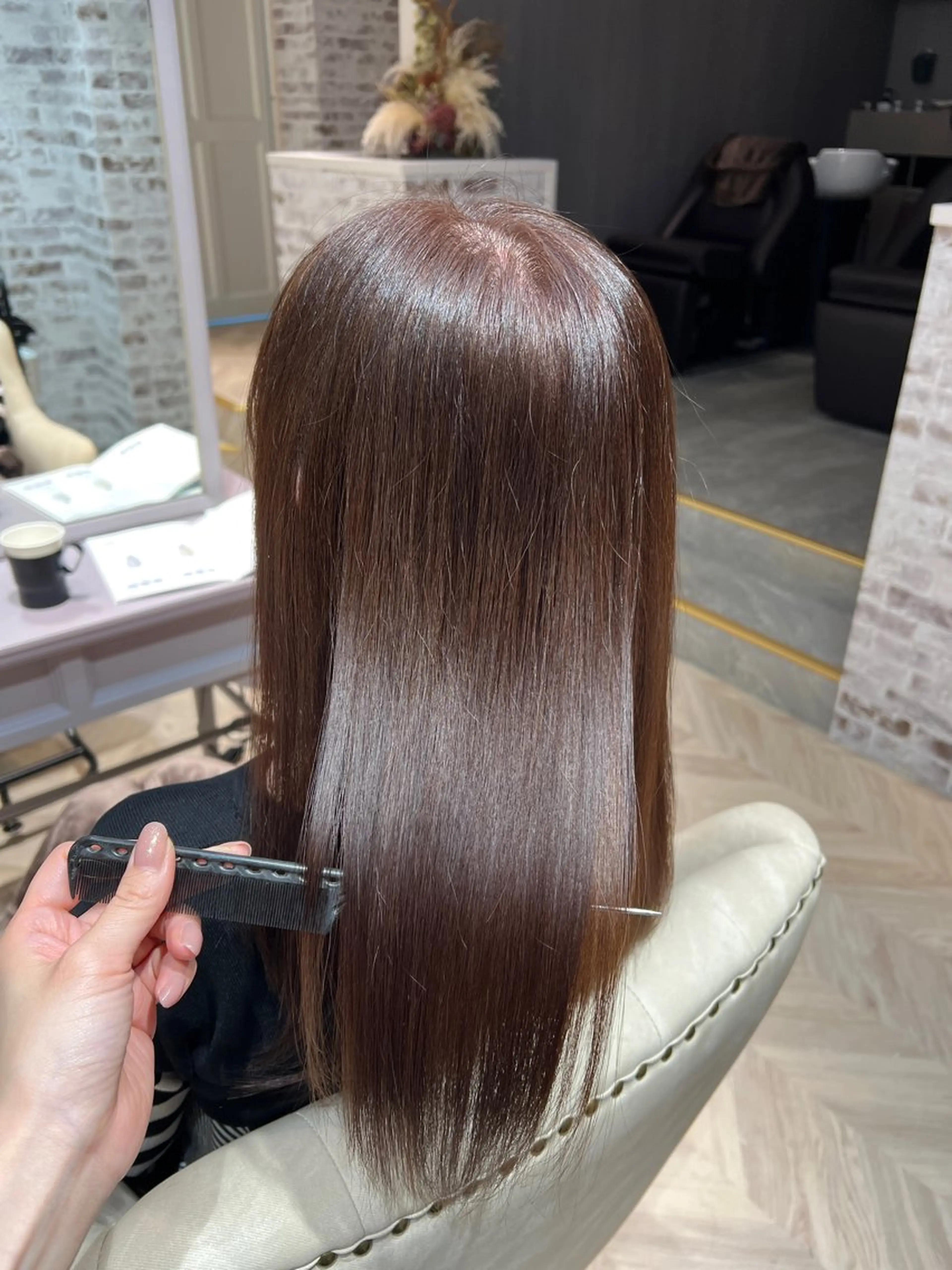 ロング 大人女性のお悩み改善 大塚綾のヘアスタイル