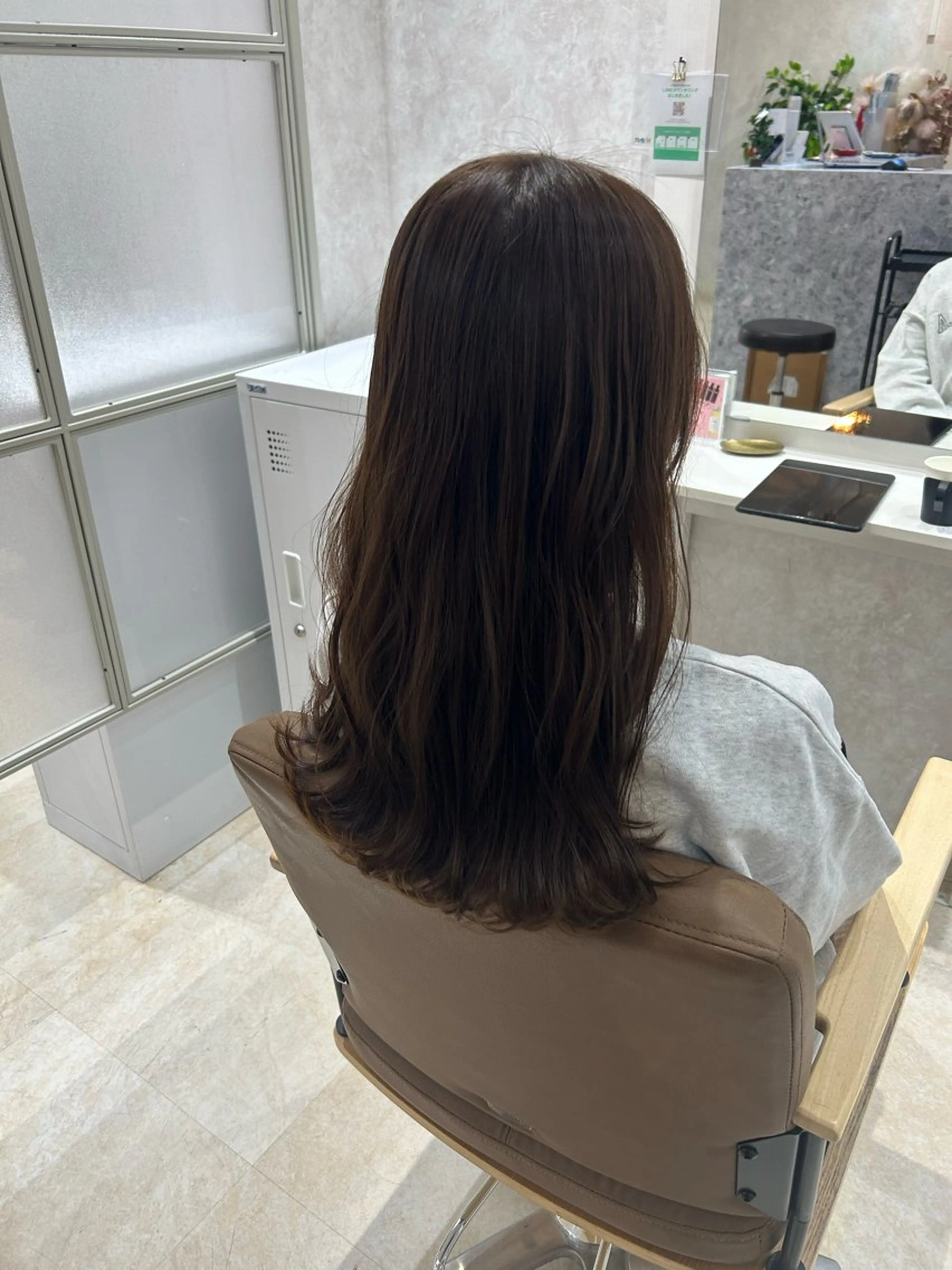 セミロング カラー カット ヘアカラー トリートメント ヘアセット 💙まこと💙艶 カラー(Rico)のヘアスタイル