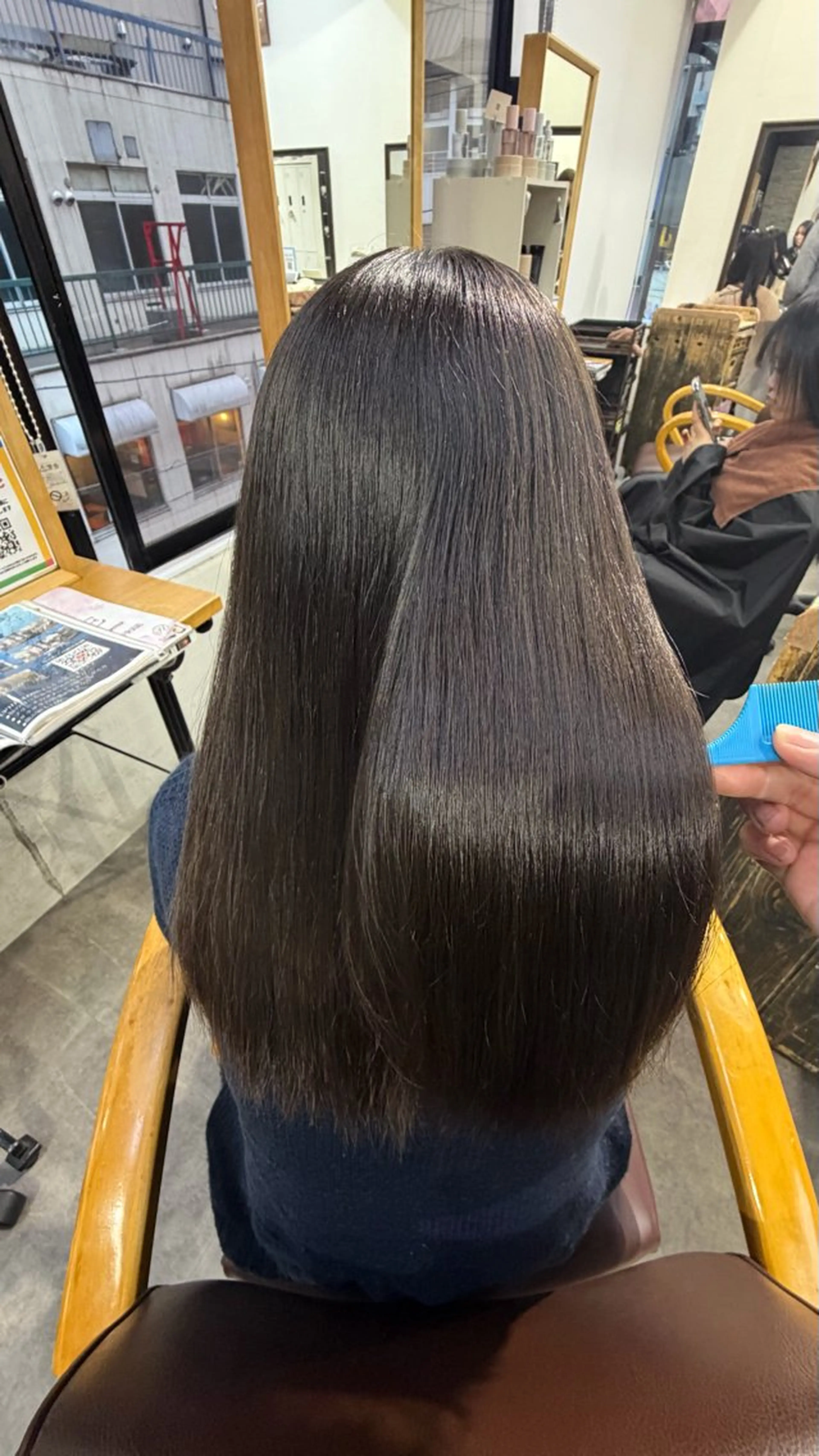 ロング カラー 髪質改善 トリートメント U-topia 🌺井出萌菜🌺のヘアスタイル